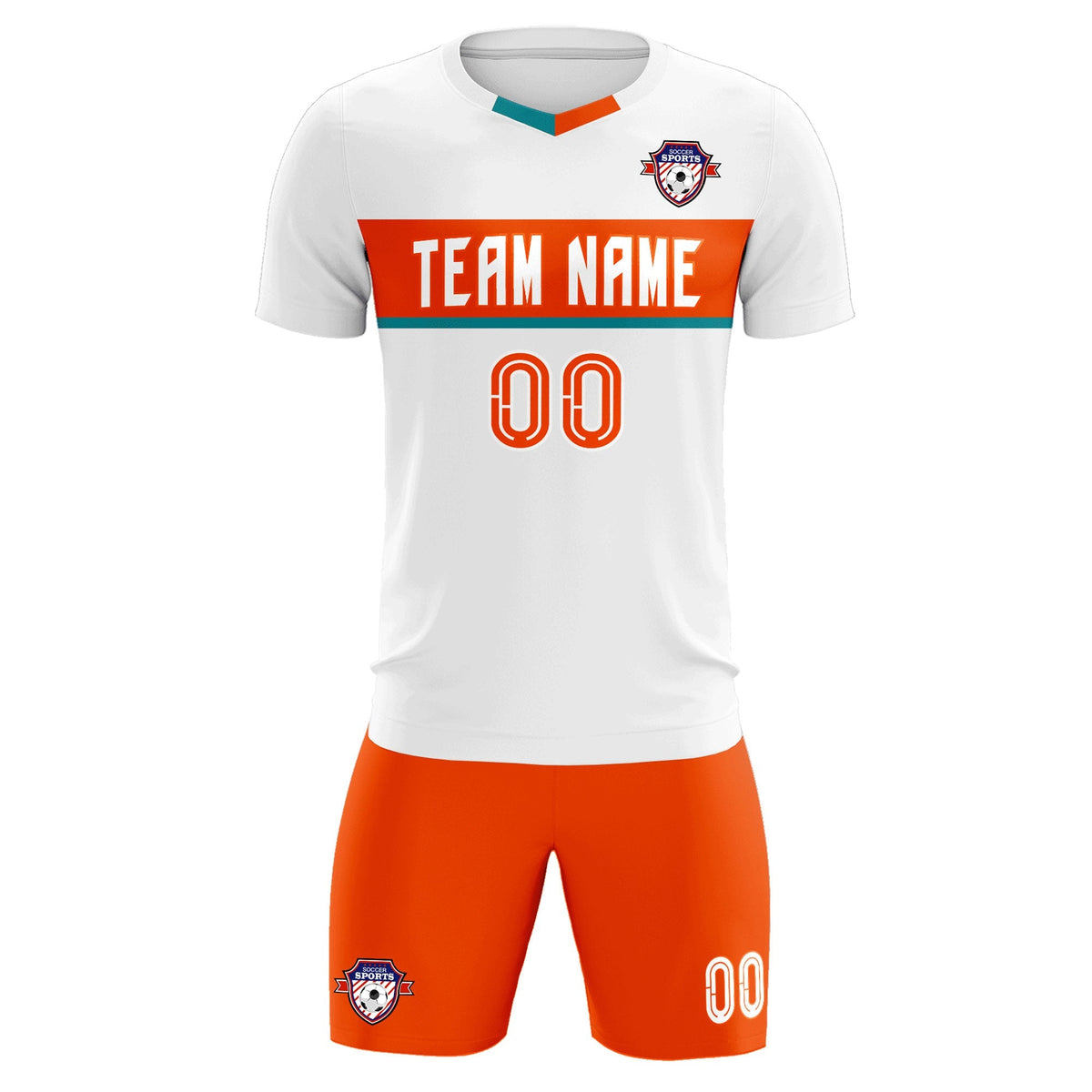 Custom White Classic Sports kit Football Shirt Jersey