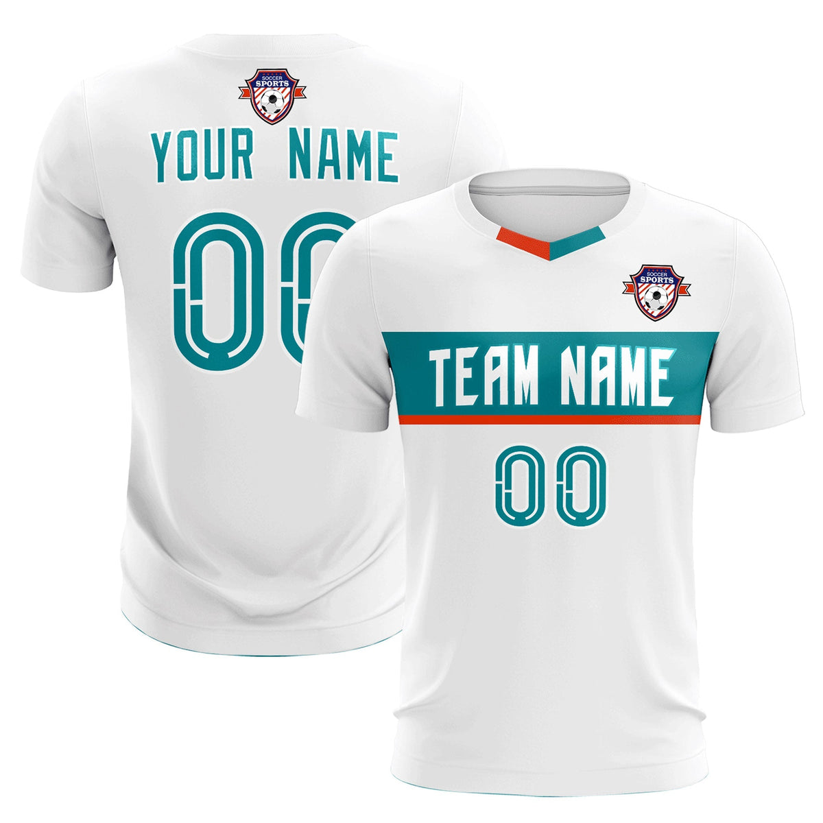 Custom White Classic Sports kit Football Shirt Jersey