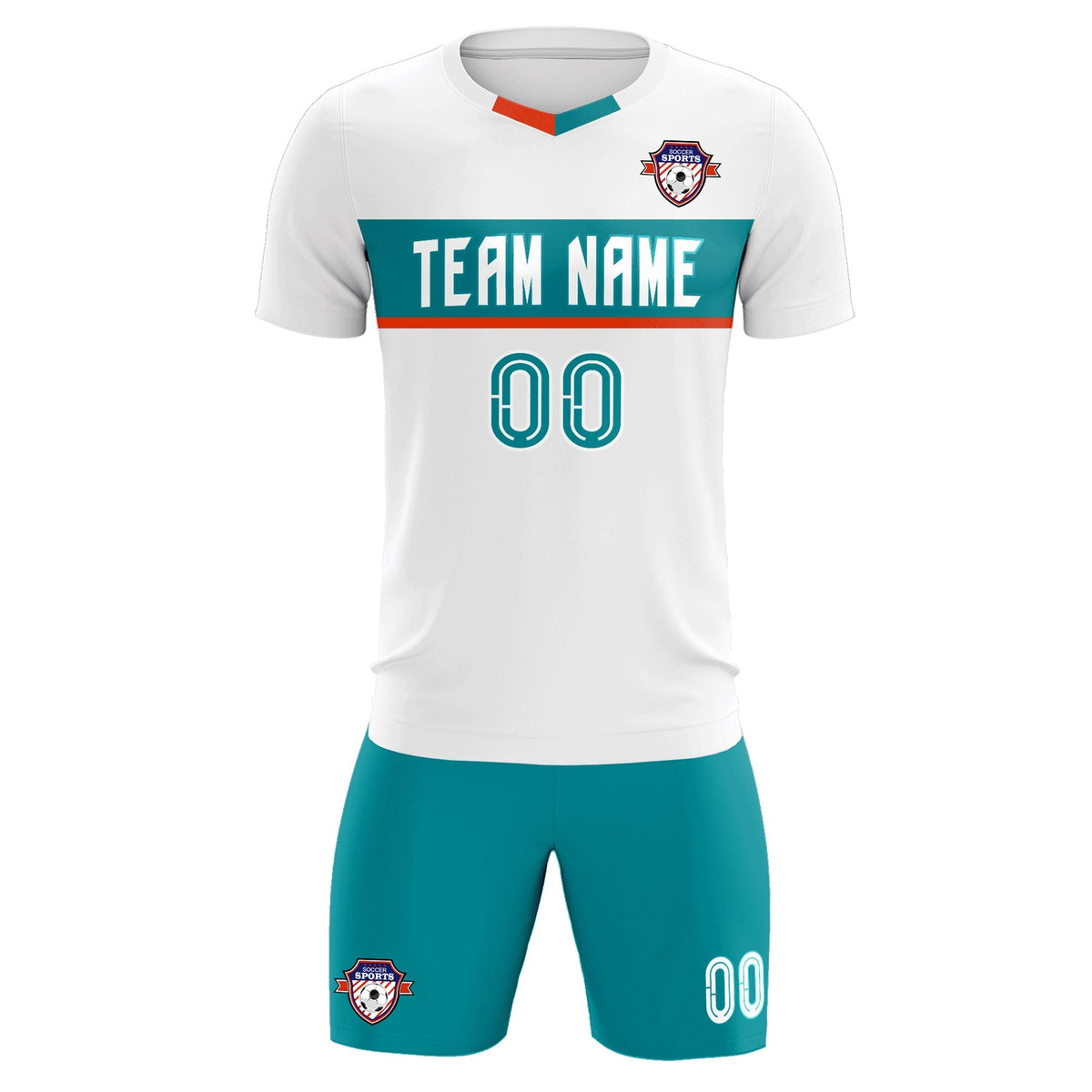 Custom White Classic Sports kit Football Shirt Jersey