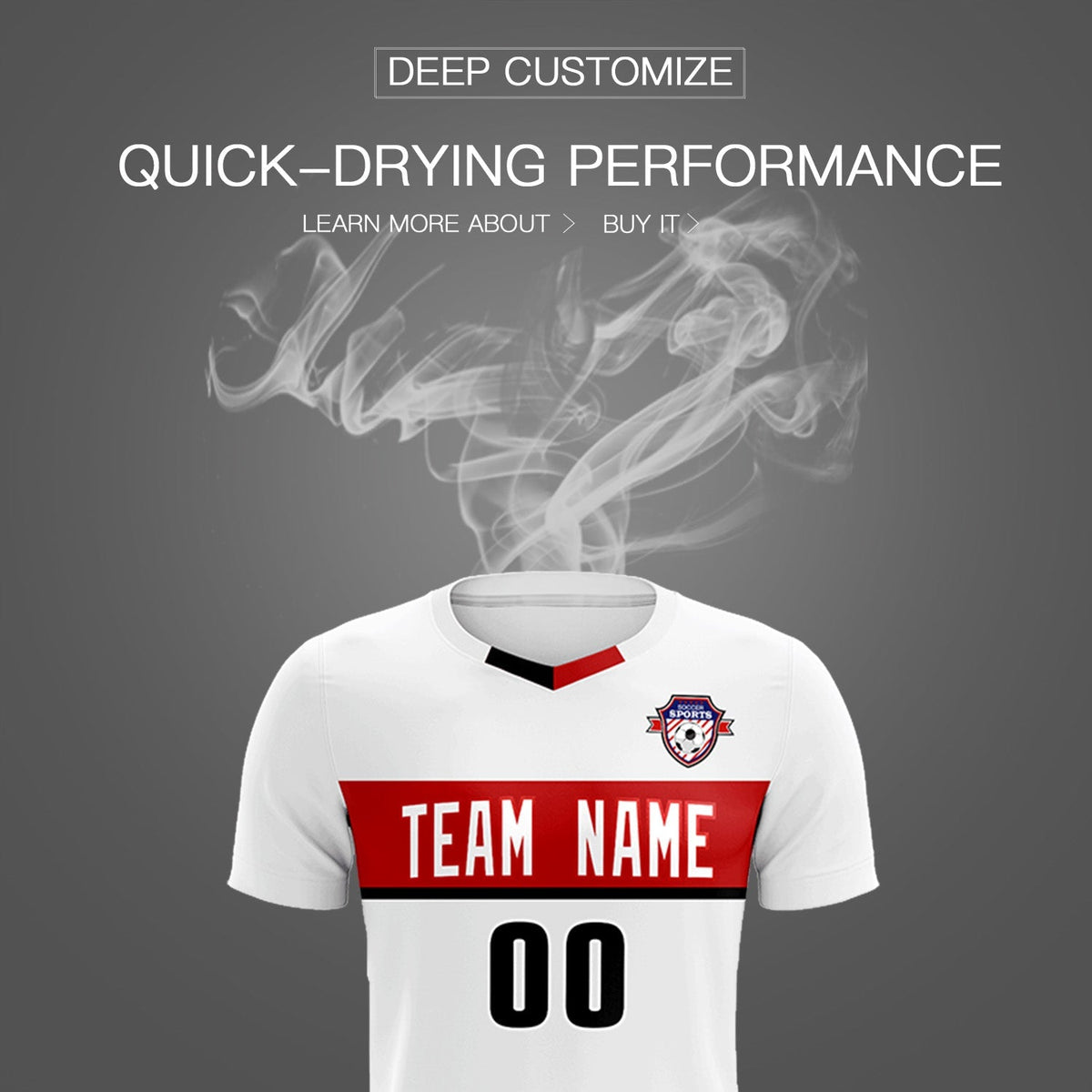 Custom White Classic Sports kit Football Shirt Jersey