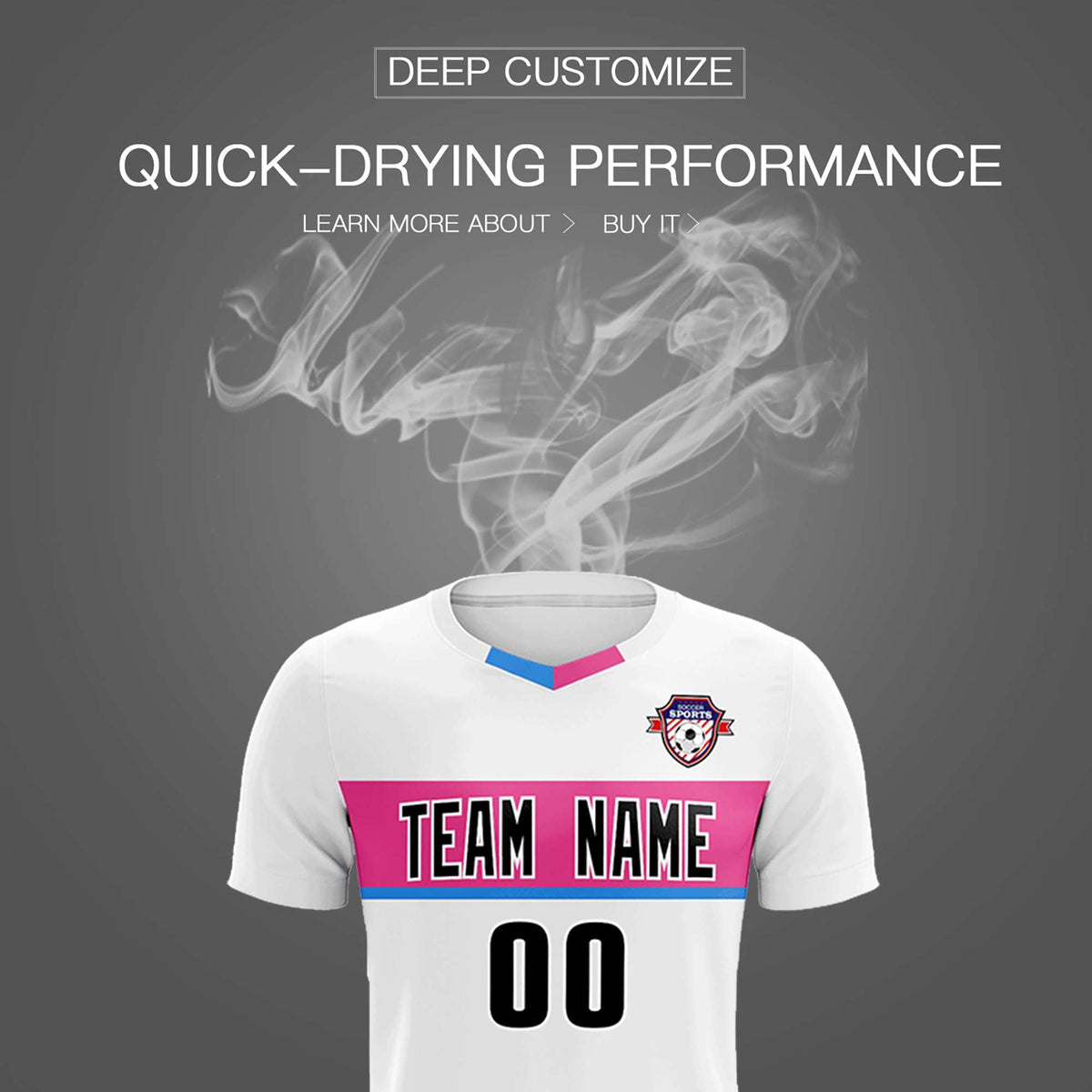 Custom White Classic Sports kit Football Shirt Jersey