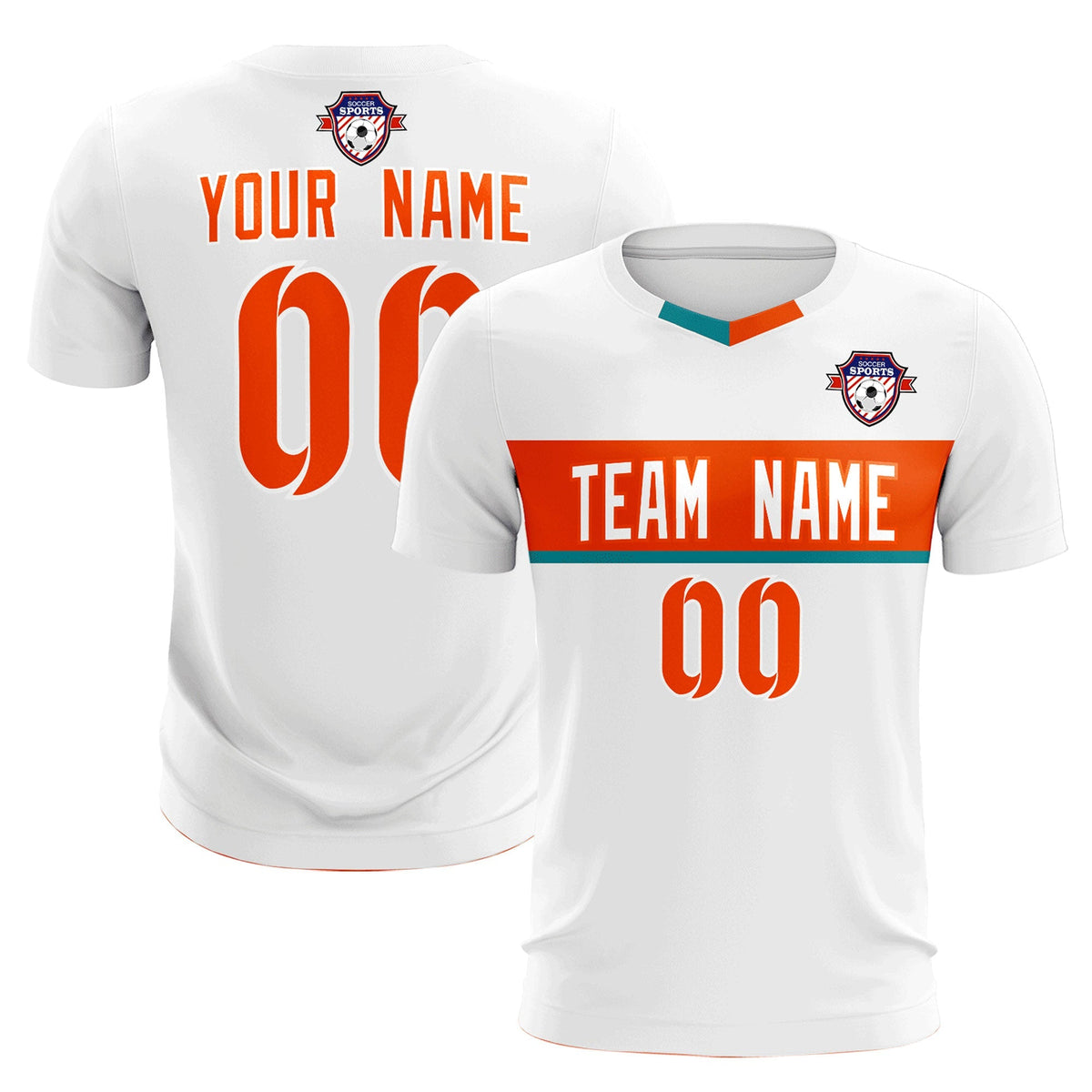 Custom White Classic Sports kit Football Shirt Jersey