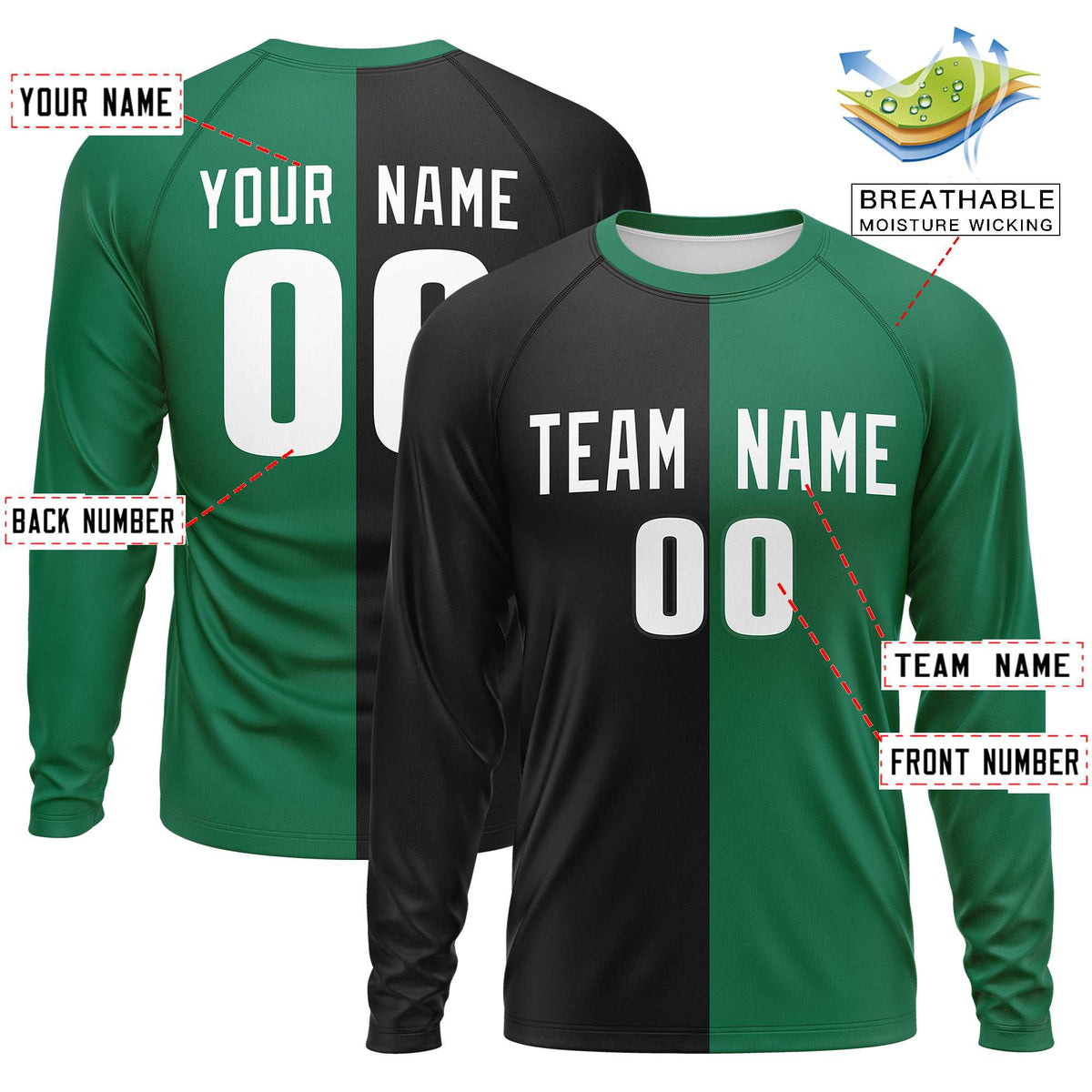 VVHL Green Red-White S7-Sicilian-Slicers T-Shirt | KXKSHOP