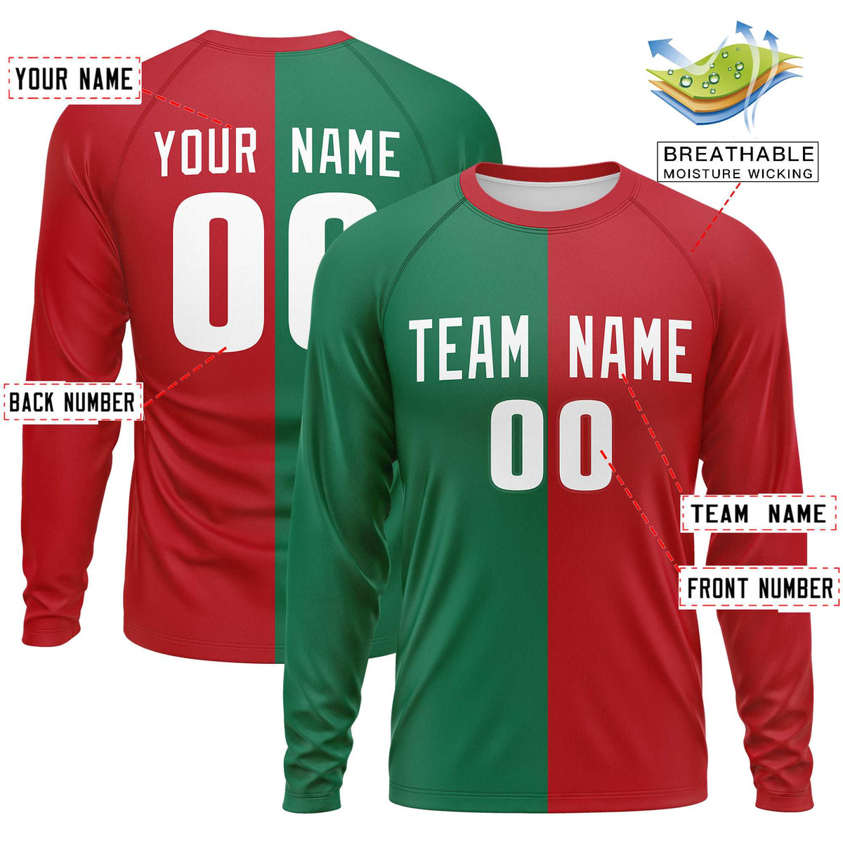 VVHL Green Red-White S7-Sicilian-Slicers T-Shirt | KXKSHOP