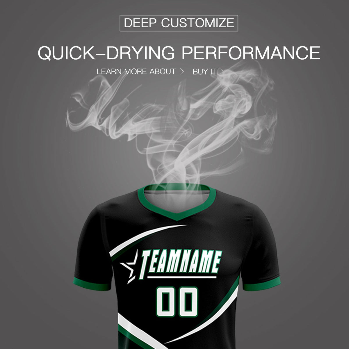 Custom Black Kelly Green Color Block Training Uniform For Men Soccer Sets Jersey