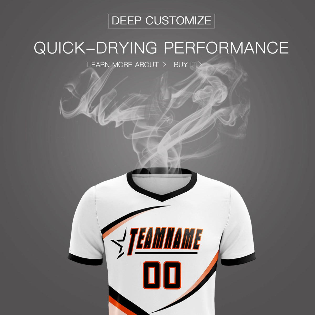 Custom White Black Color Block Training Uniform For Men Football Kits Jersey