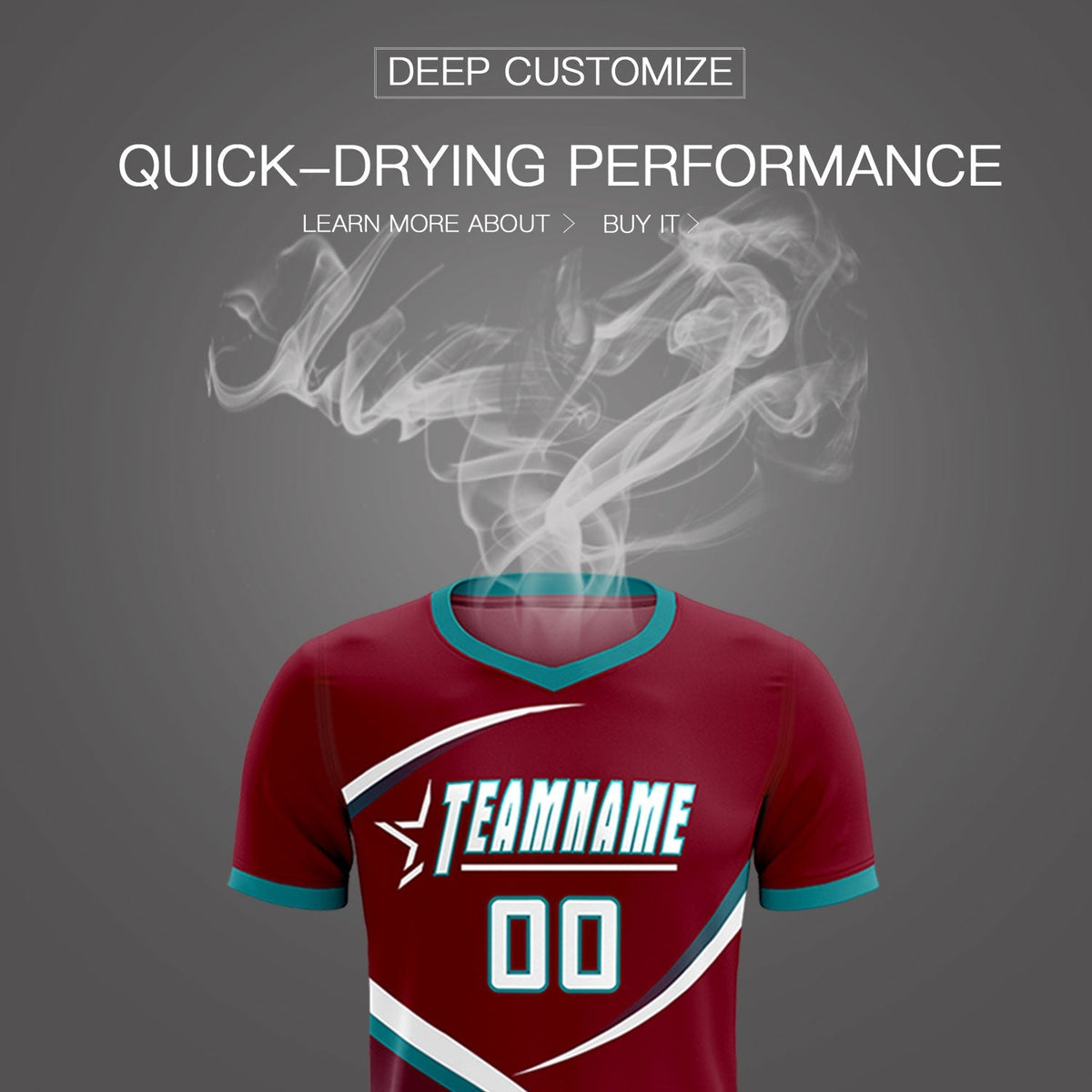 Custom Crimson Aqua Color Block Training Uniform For Men Football Kits Jersey