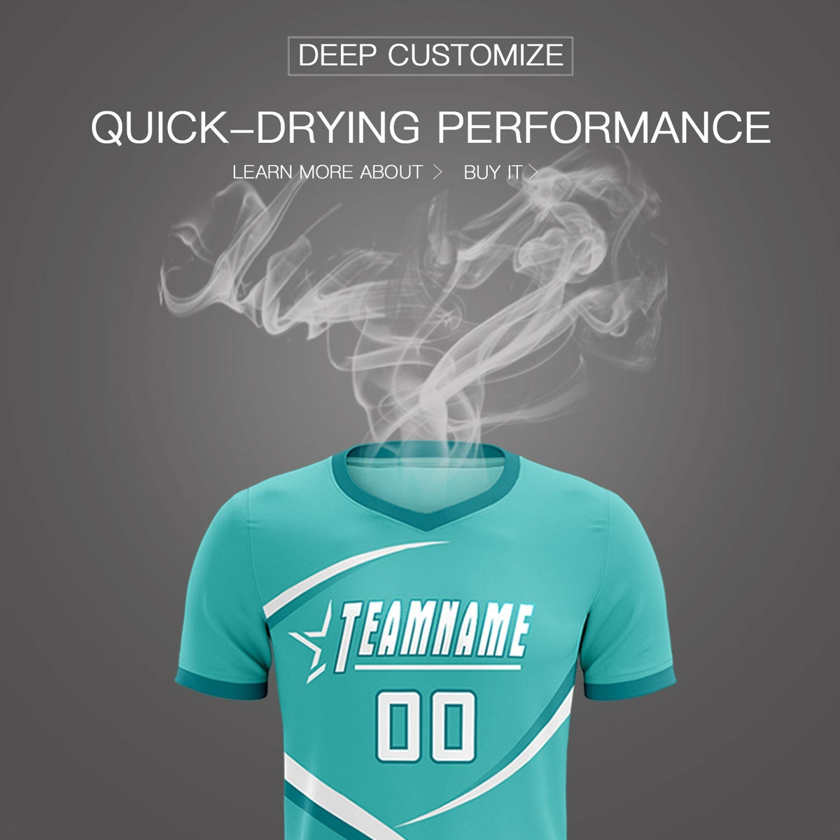 Custom Bright Green Aqua Color Block Training Uniform For Men Football Kits Jersey