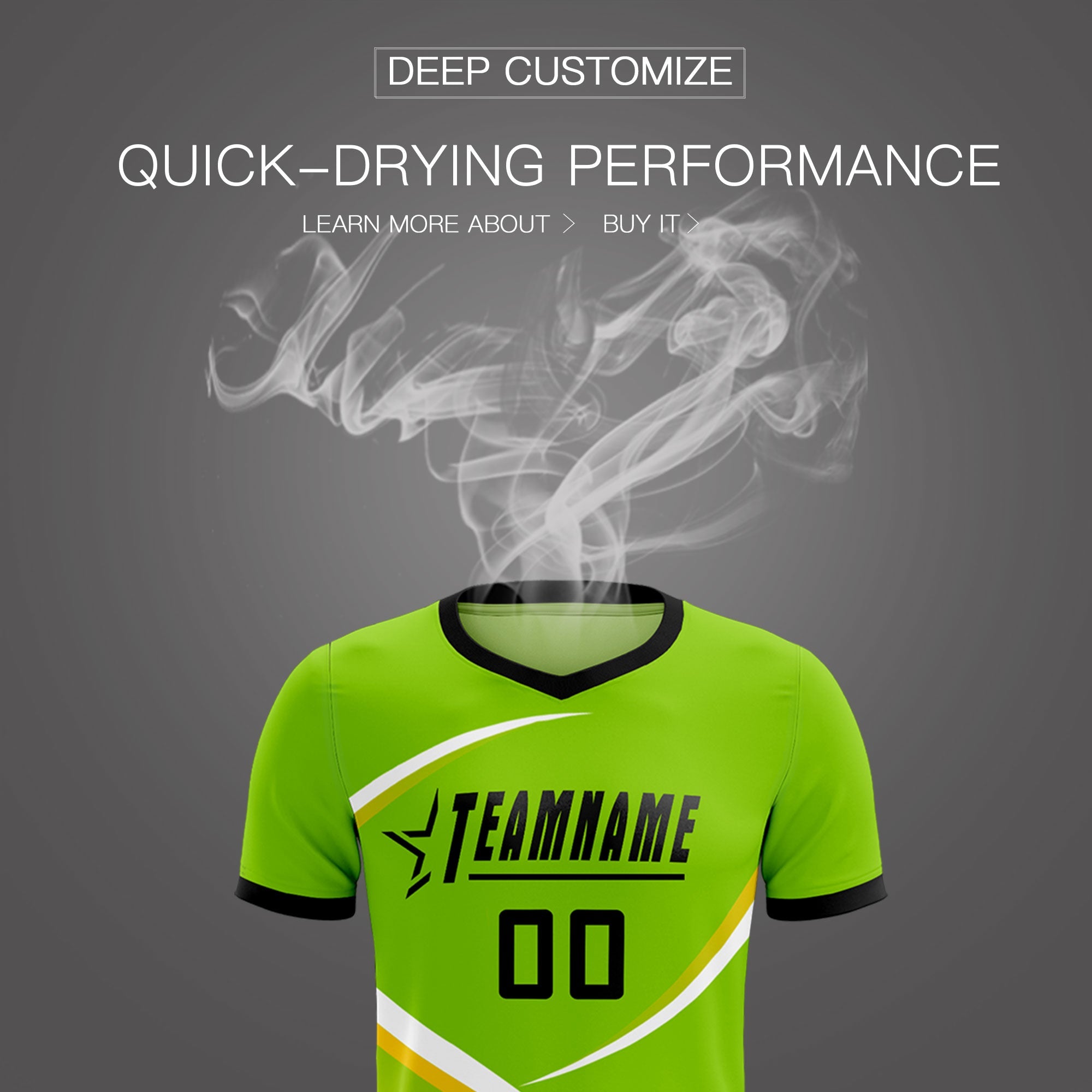 Custom Neon Green Black Color Block Training Uniform For Men Soccer Sets Jersey