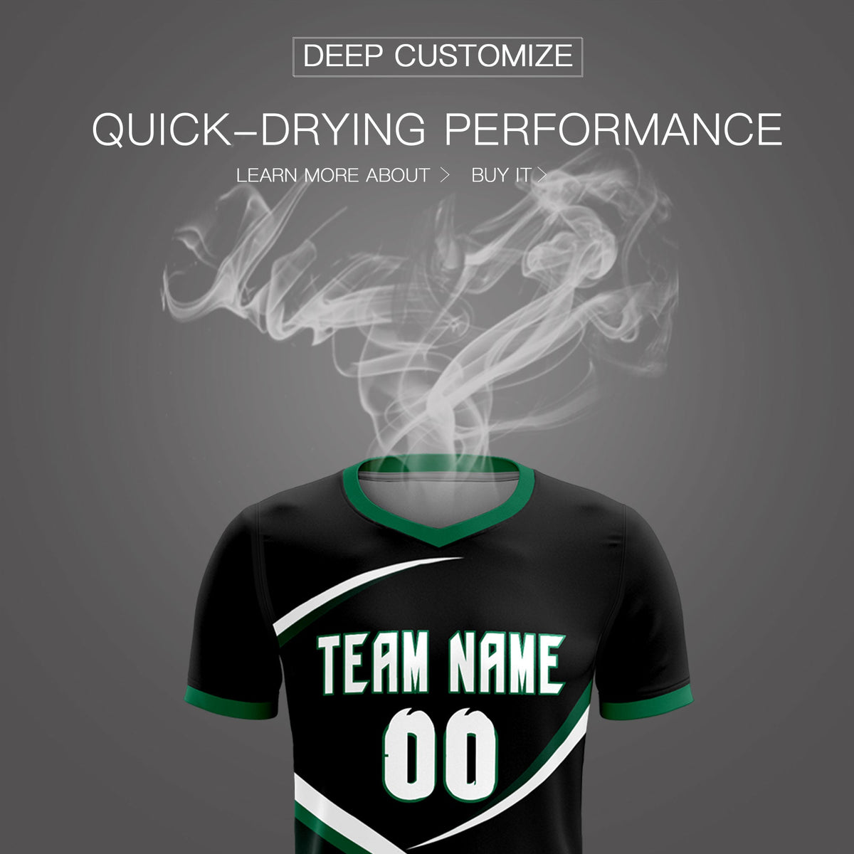 Custom Black Kelly Green Color Block Training Uniform For Men Soccer Sets Jersey