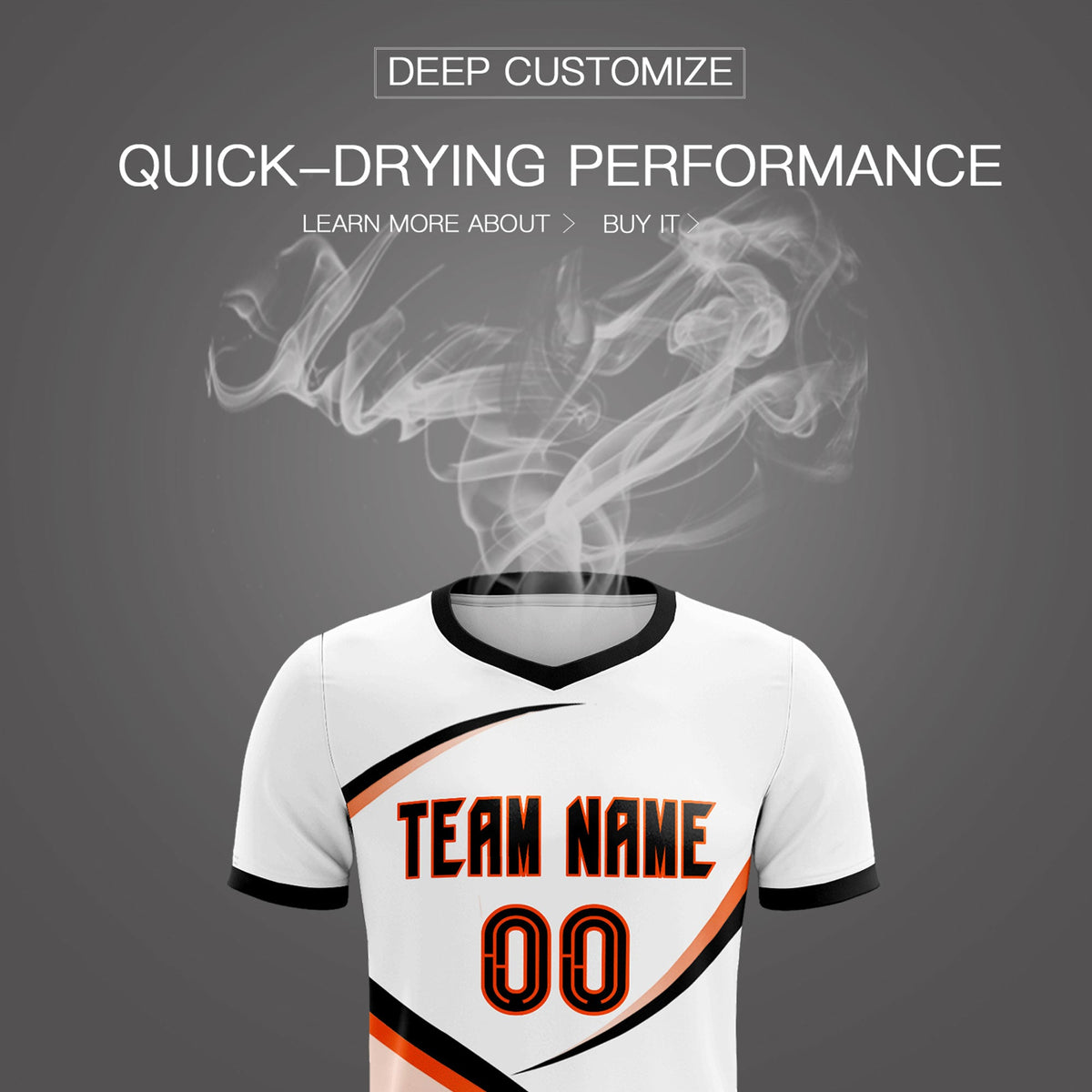 Custom White Black Color Block Training Uniform For Men Football Kits Jersey