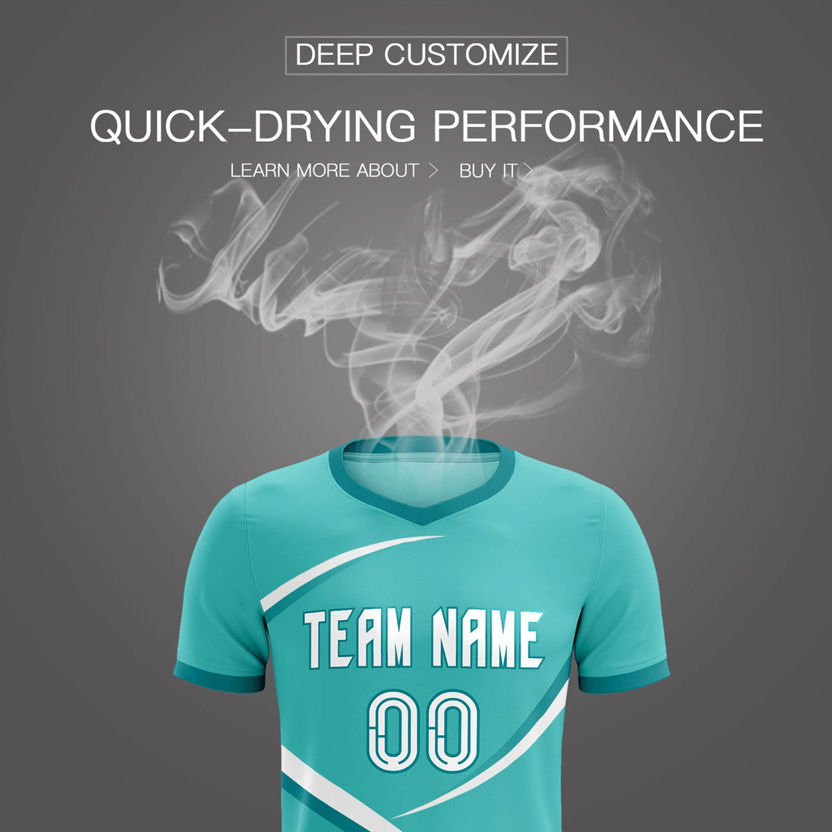 Custom Bright Green Aqua Color Block Training Uniform For Men Football Kits Jersey