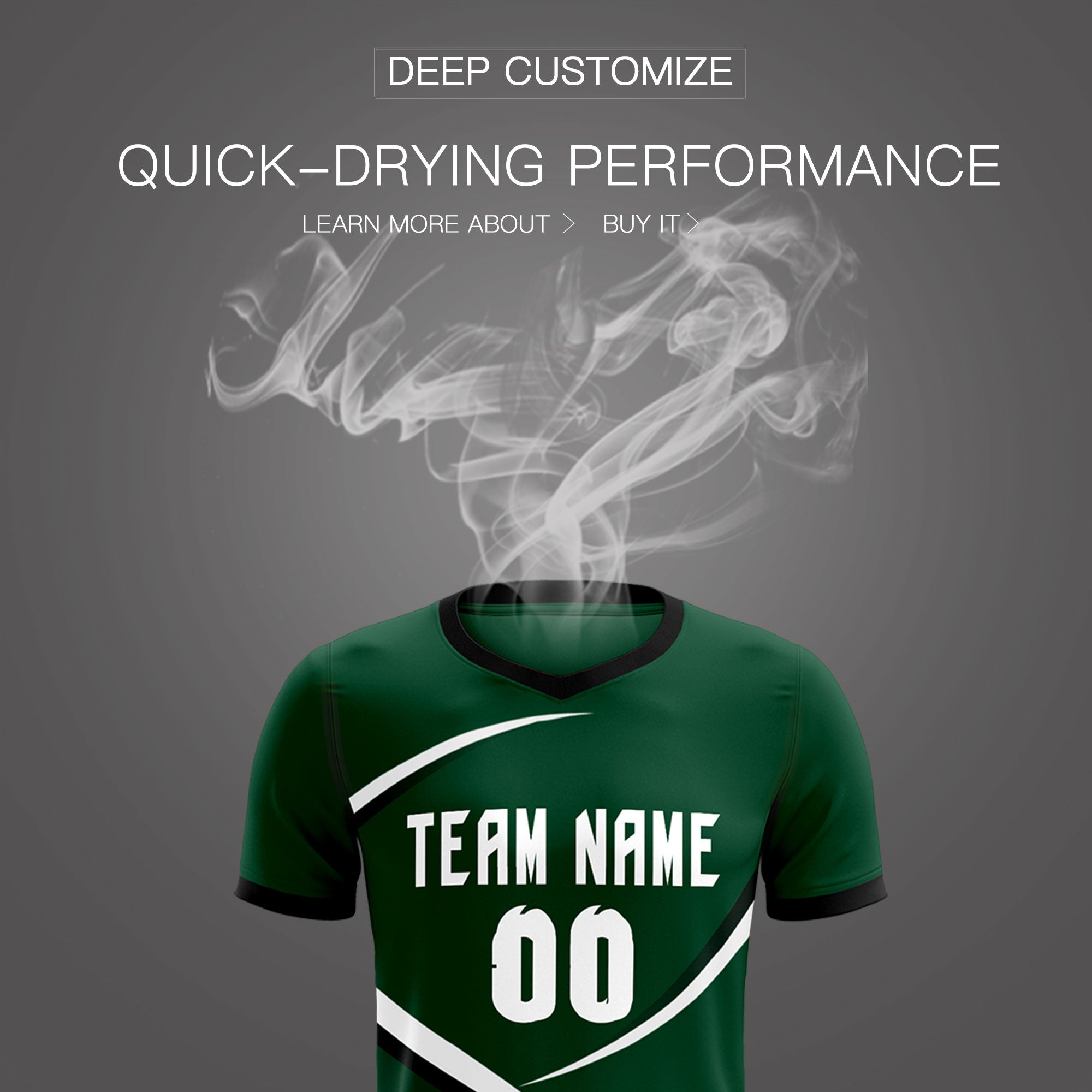 Custom Green Black Color Block Training Uniform For Men Soccer Sets Jersey