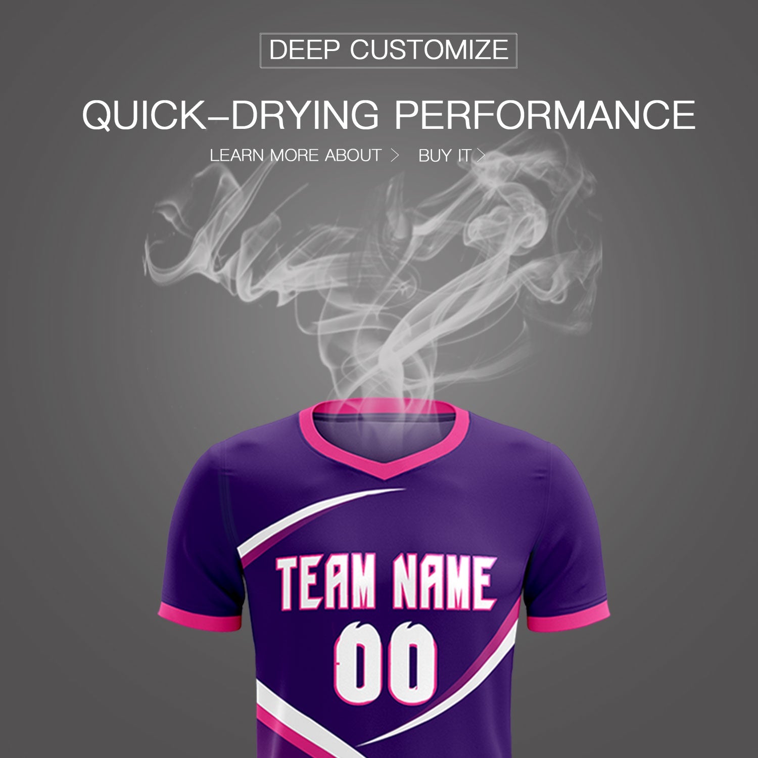 Custom Purple Pink Color Block Training Uniform For Men Soccer Sets Jersey