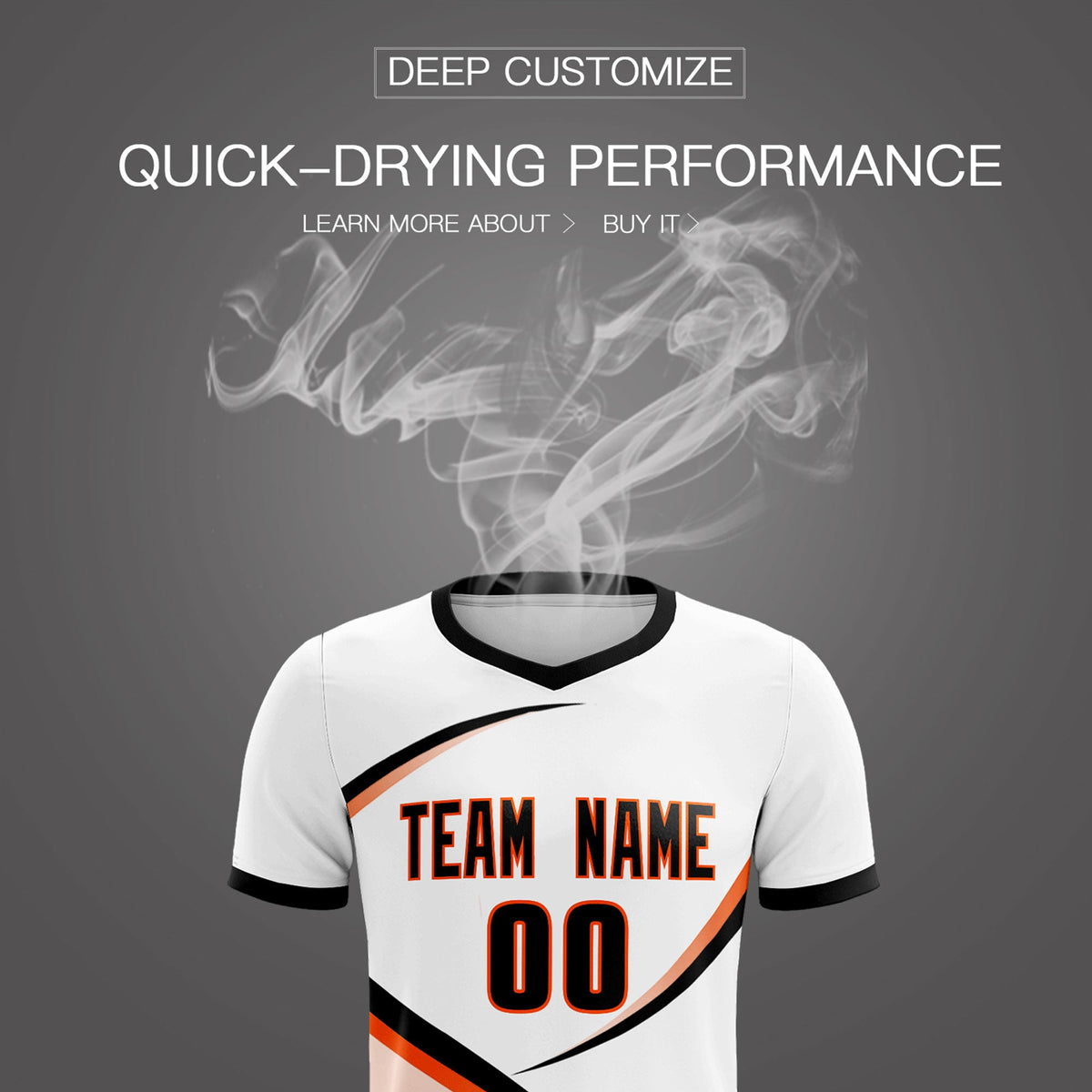 Custom White Black Color Block Training Uniform For Men Football Kits Jersey