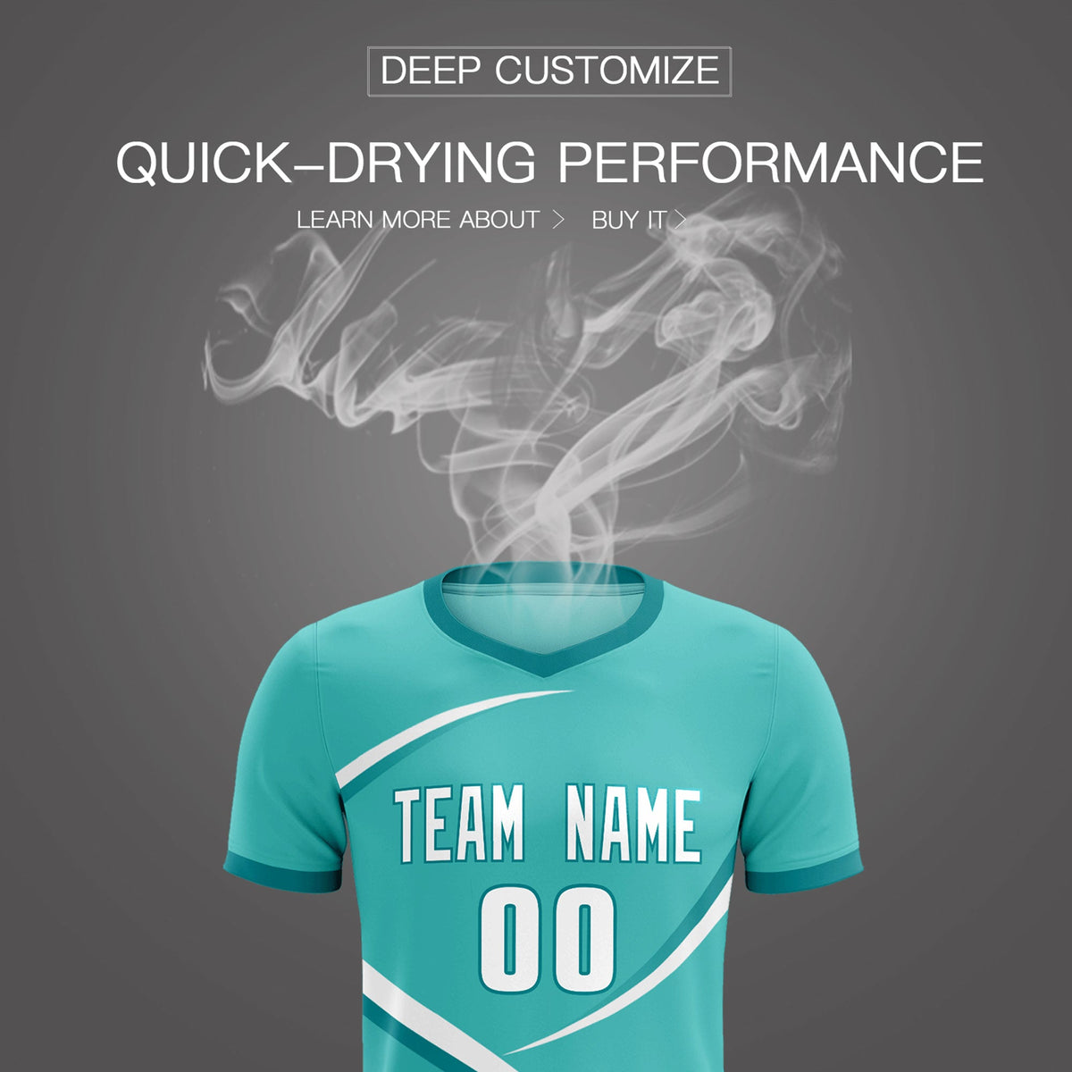 Custom Bright Green Aqua Color Block Training Uniform For Men Football Kits Jersey