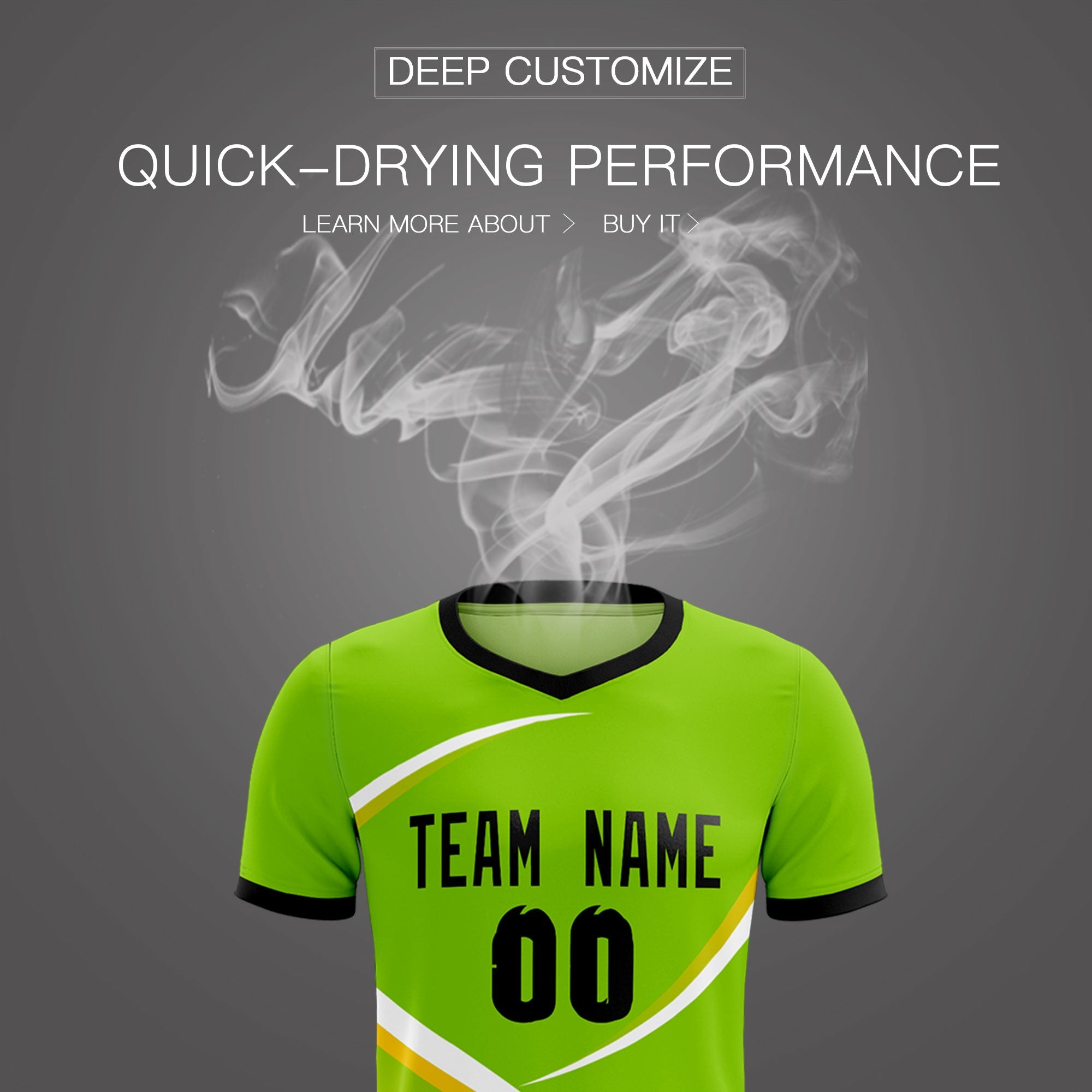 Custom Neon Green Black Color Block Training Uniform For Men Soccer Sets Jersey
