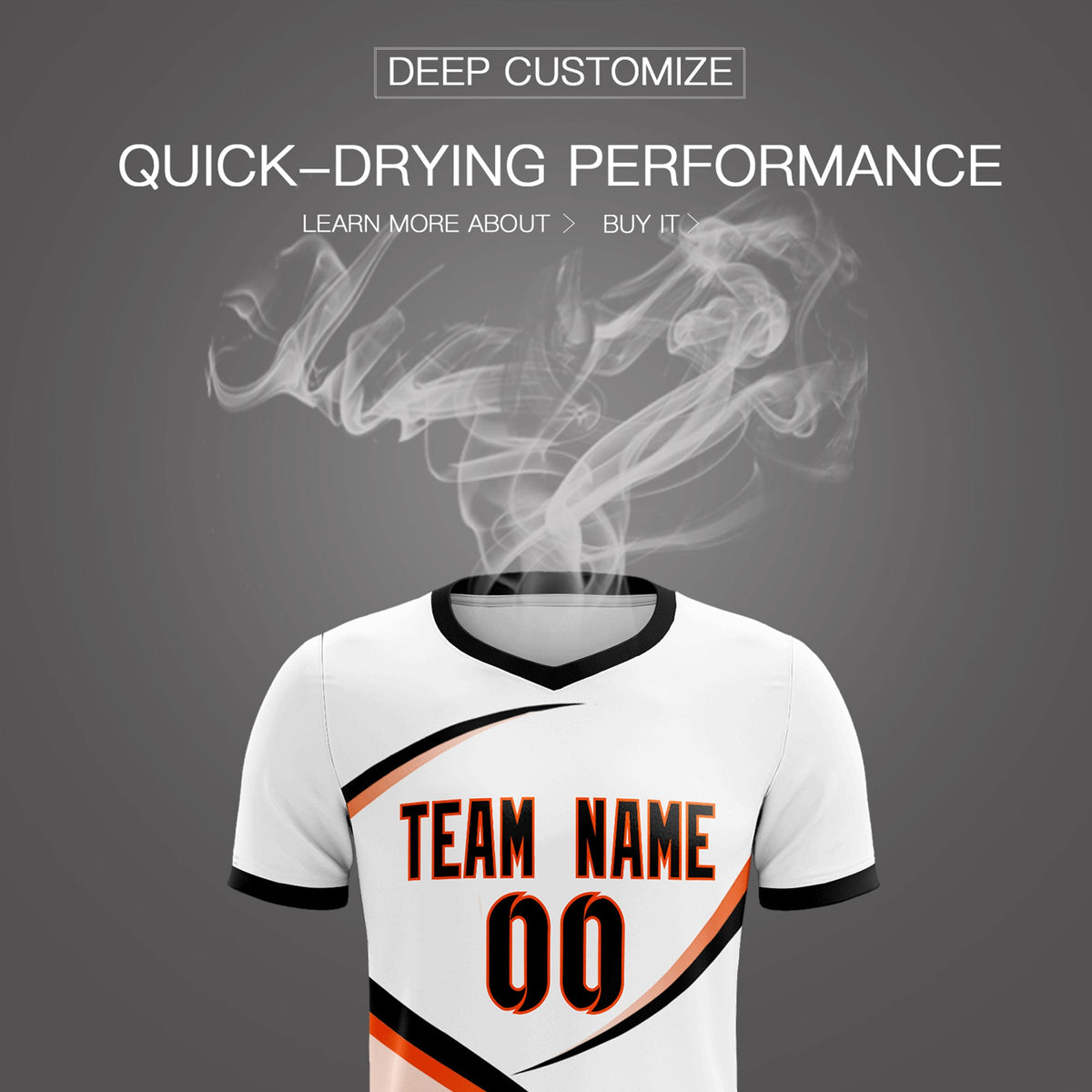 Custom White Black Color Block Training Uniform For Men Football Kits Jersey