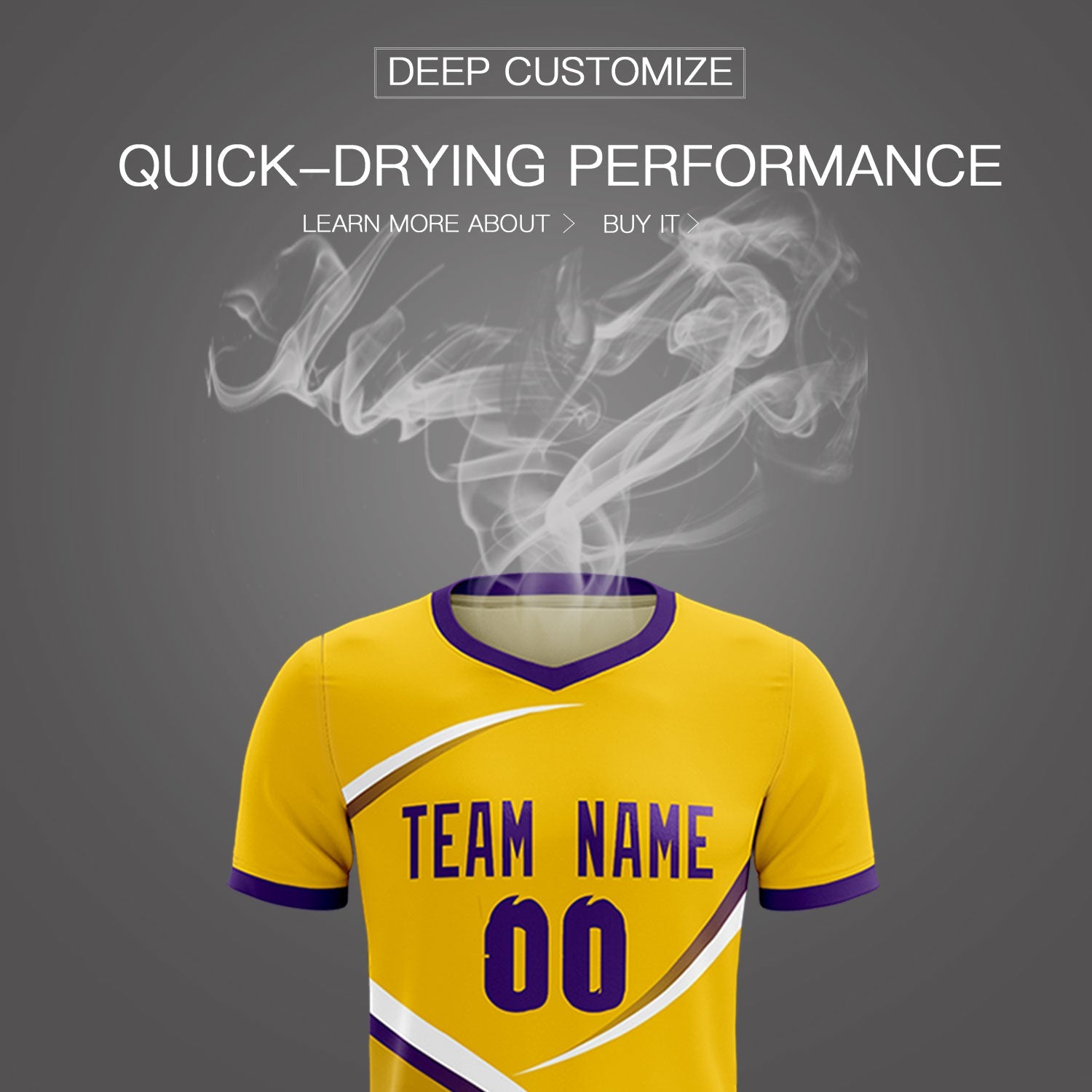 Custom Gold Old Gold Color Block Training Uniform For Men Soccer Sets Jersey