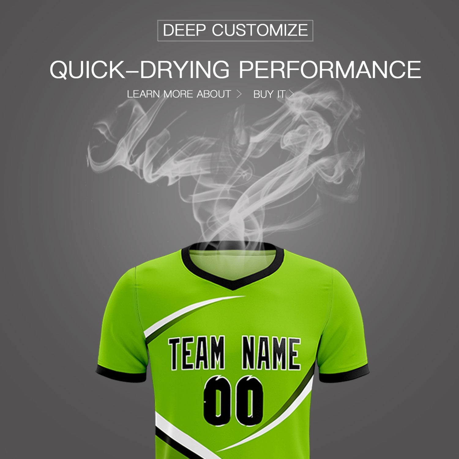 Custom Neon Green Black Color Block Training Uniform For Men Soccer Sets Jersey