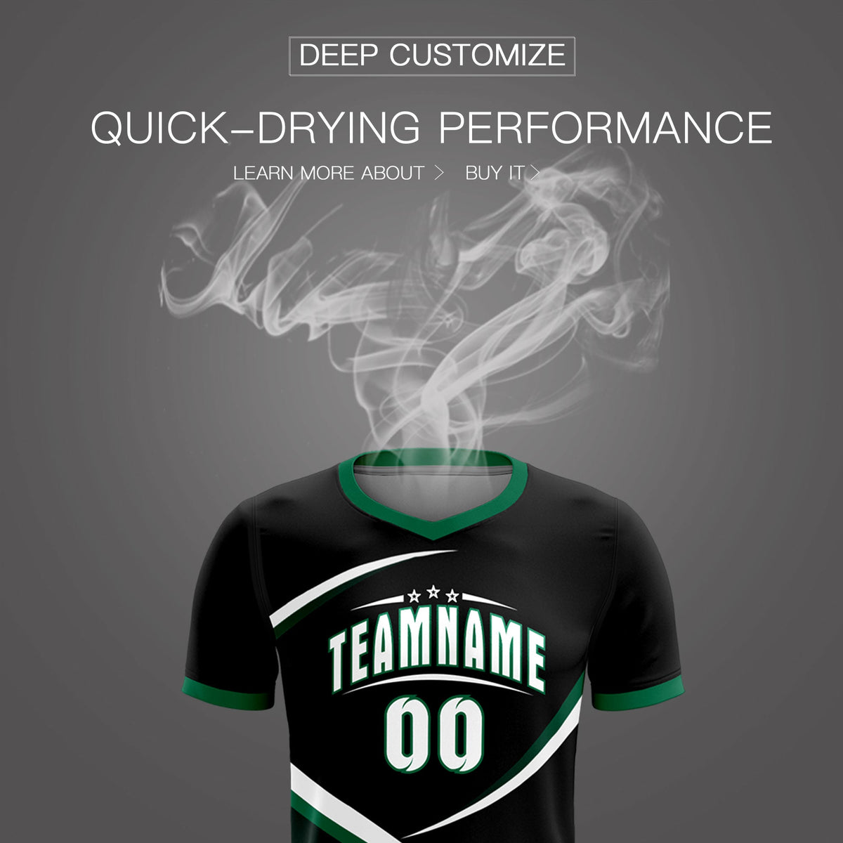 Custom Black Kelly Green Color Block Training Uniform For Men Soccer Sets Jersey