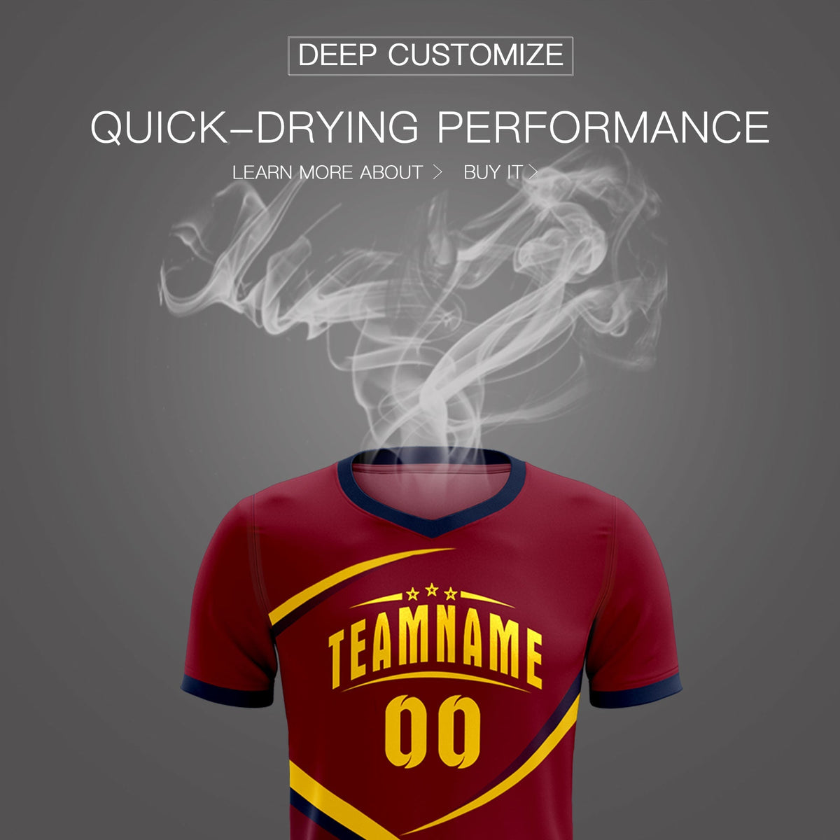 Custom Crimson Navy Color Block Training Uniform For Men Football Kits Jersey