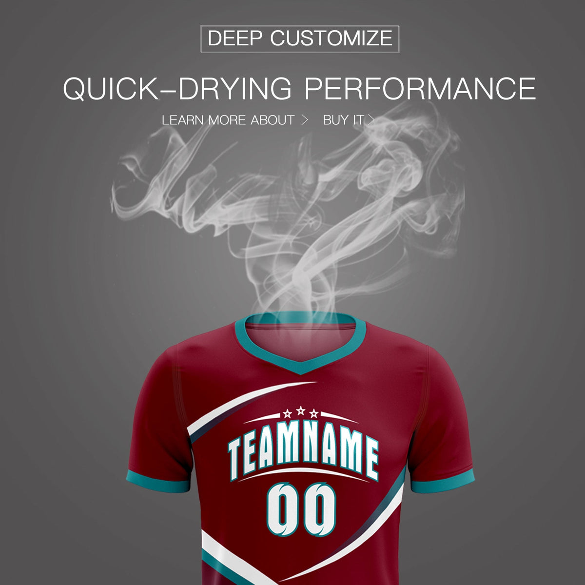 Custom Crimson Aqua Color Block Training Uniform For Men Football Kits Jersey