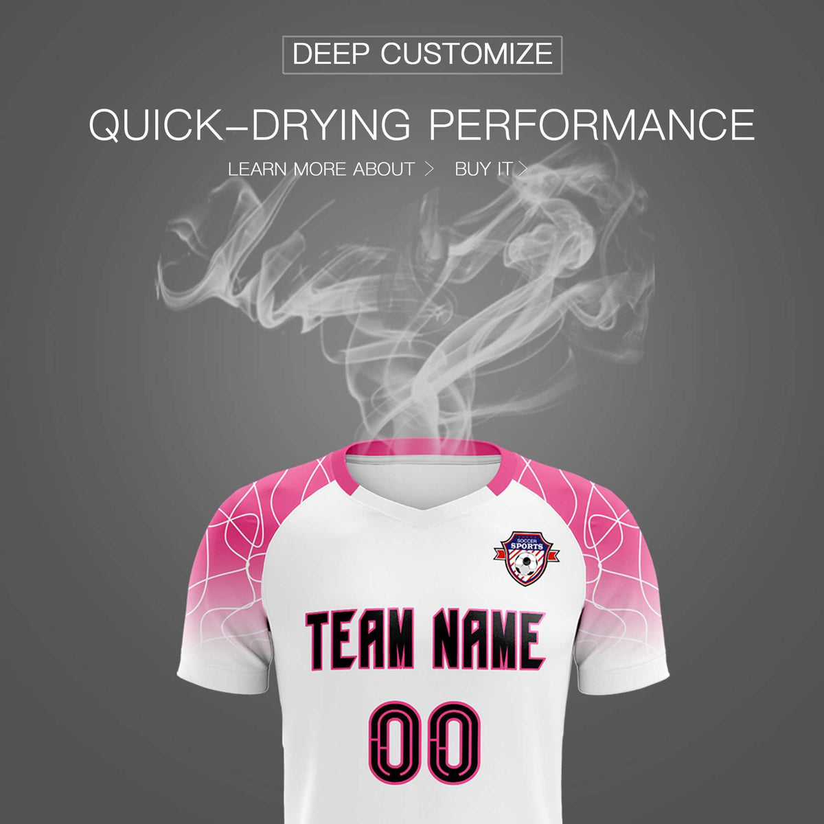 Custom White Classic Football Training Kit Jersey For Adults/Kids