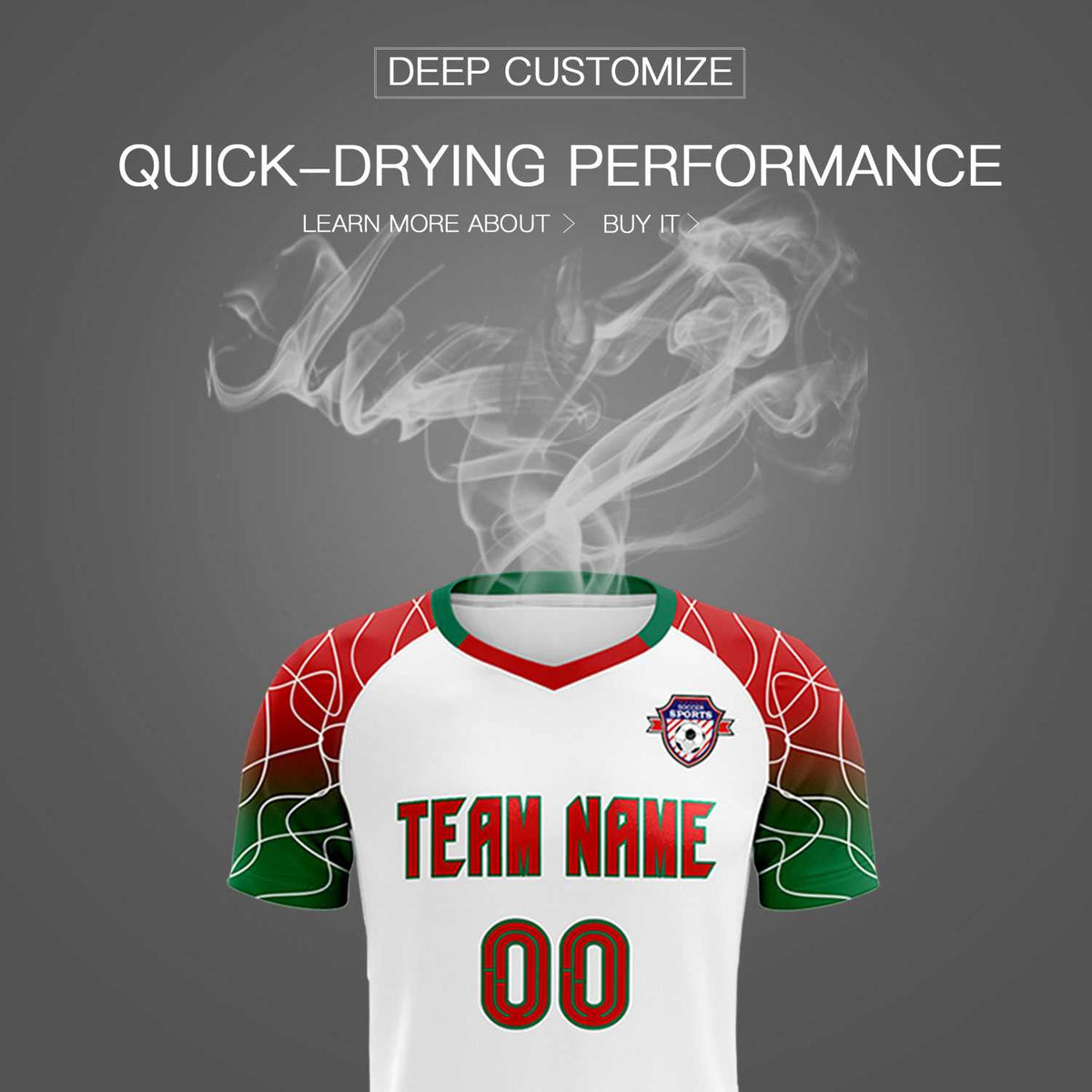 Custom White Classic Football Training Kit Jersey For Adults/Kids