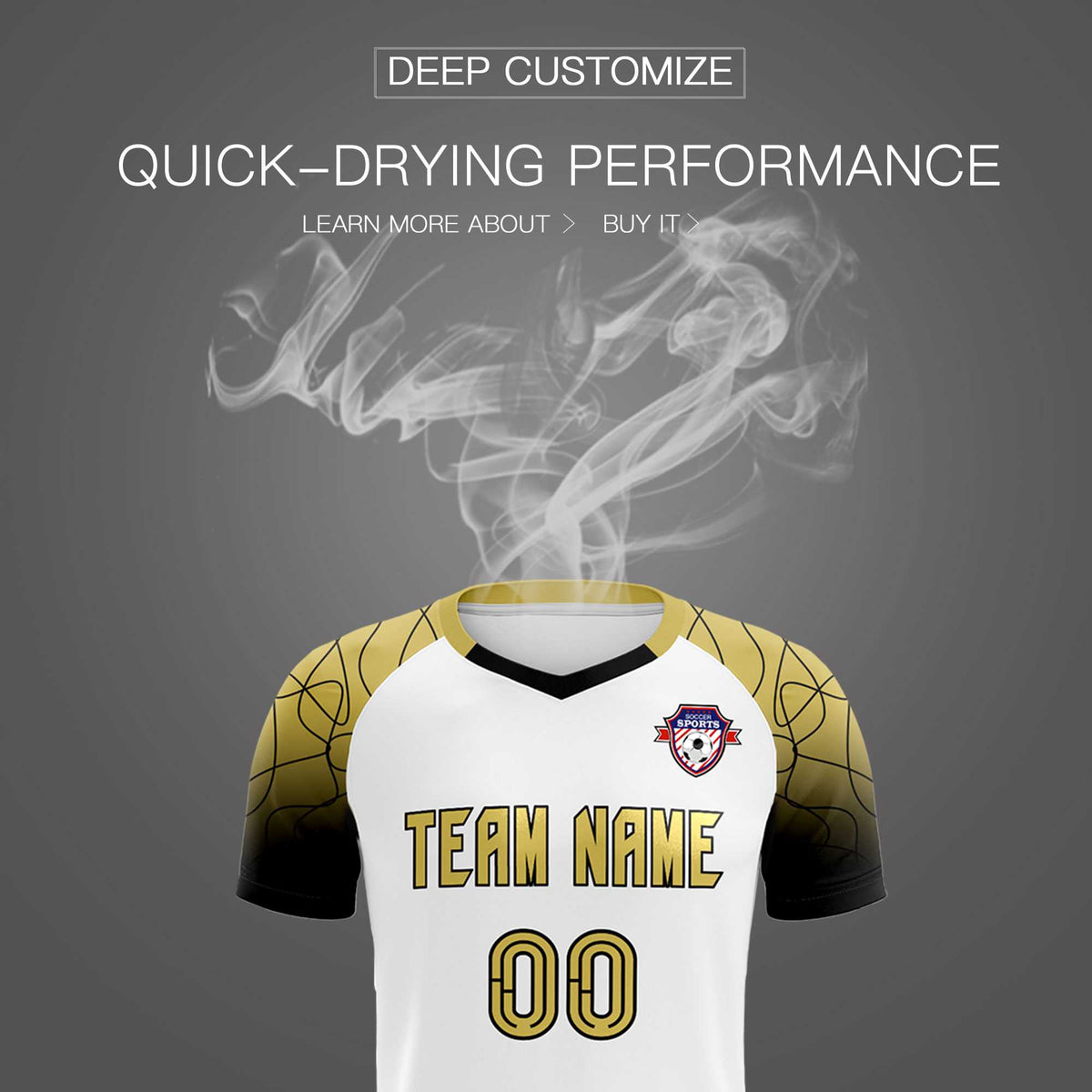 Custom White Classic Football Training Kit Jersey For Adults/Kids