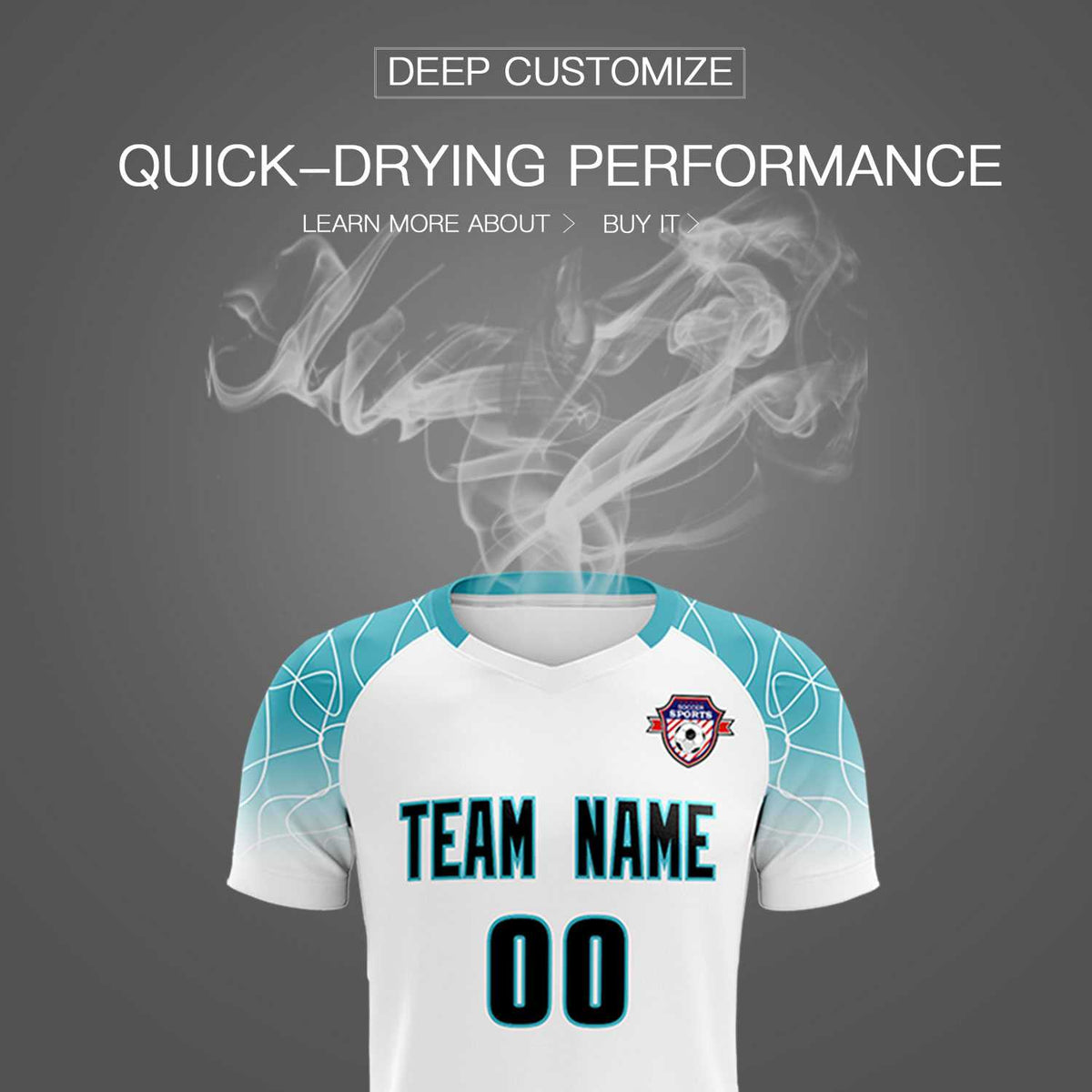 Custom White Classic Football Training Kit Jersey For Adults/Kids