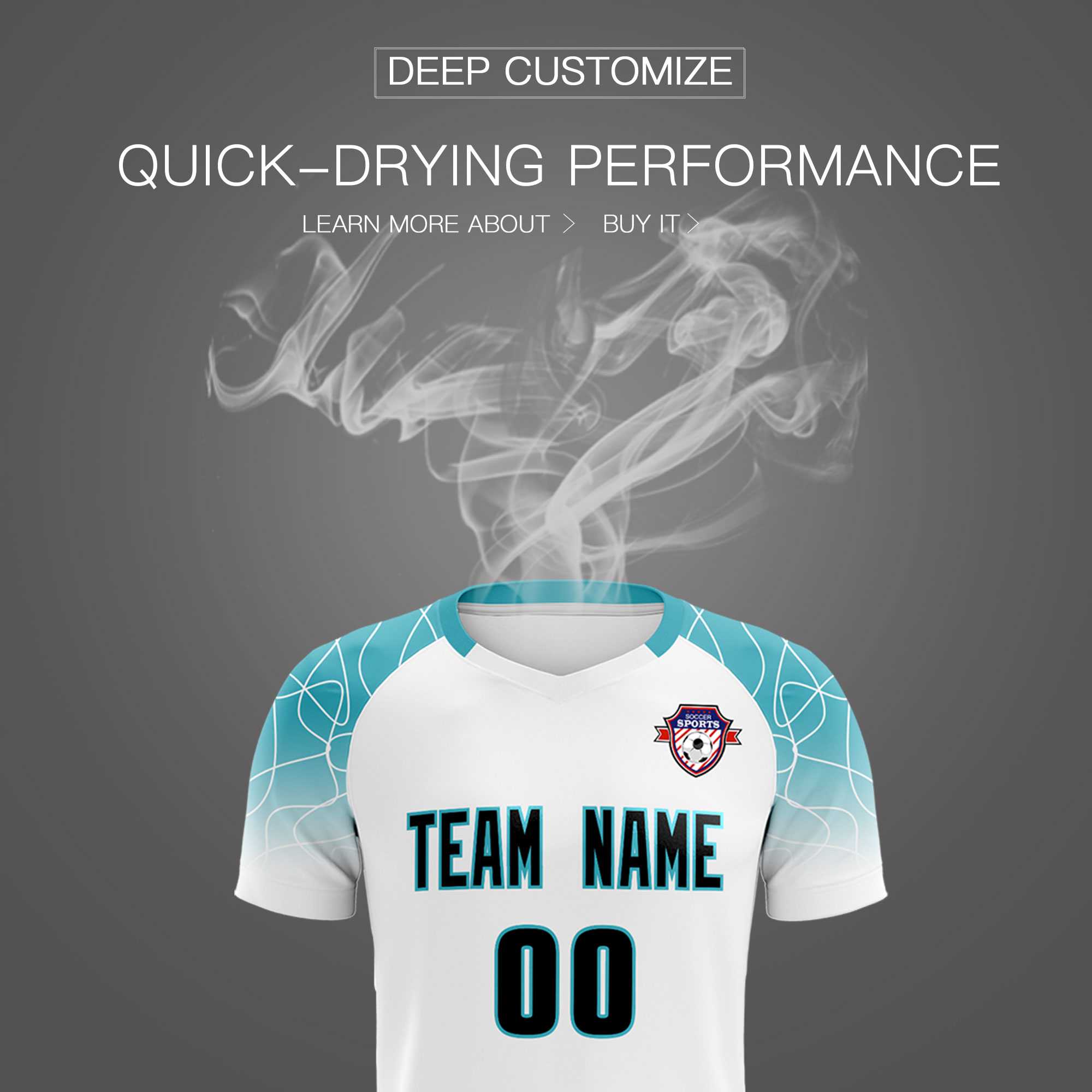Custom White Classic Football Training Kit Jersey For Adults/Kids