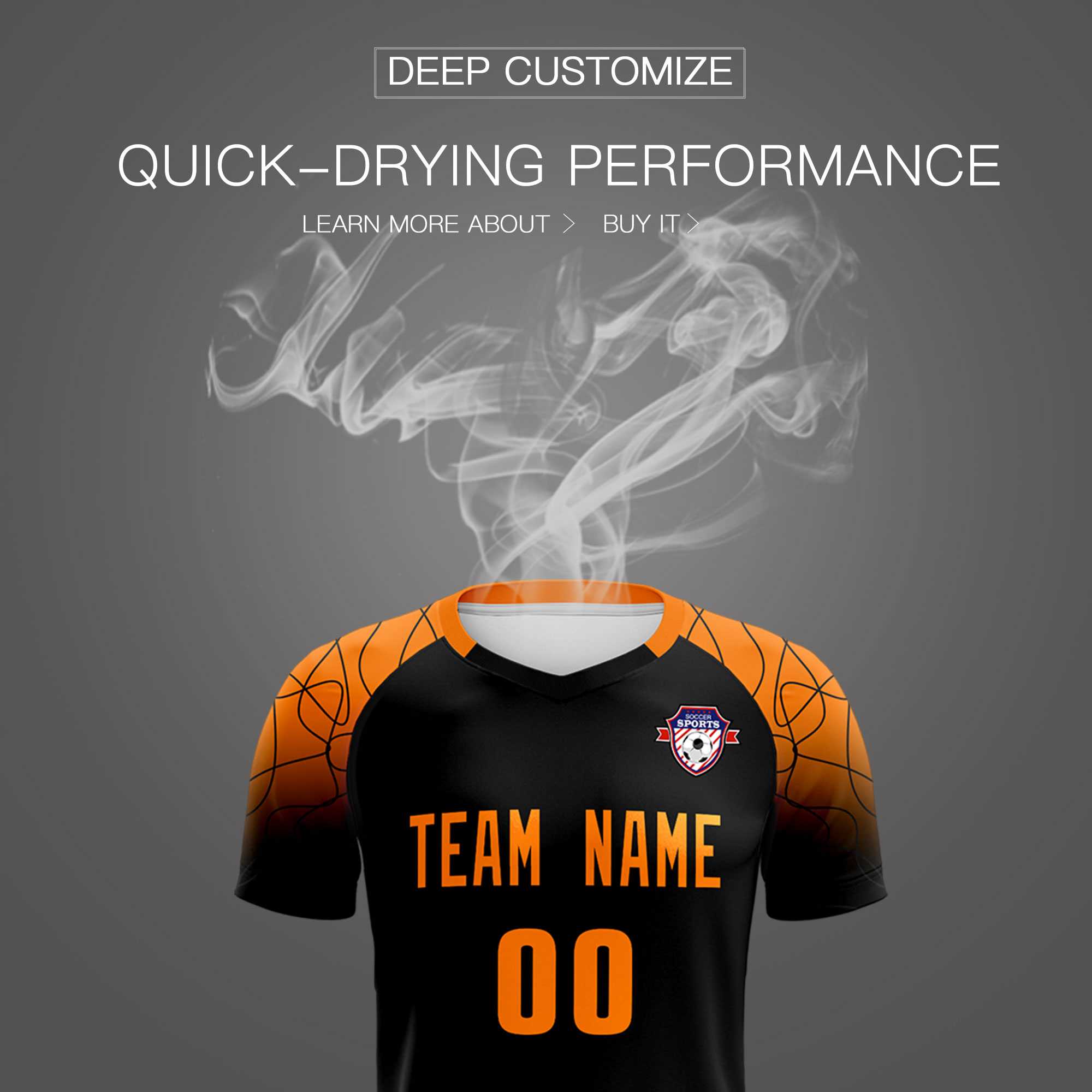 Custom Black Classic Football Training Kit Jersey For Adults/Kids