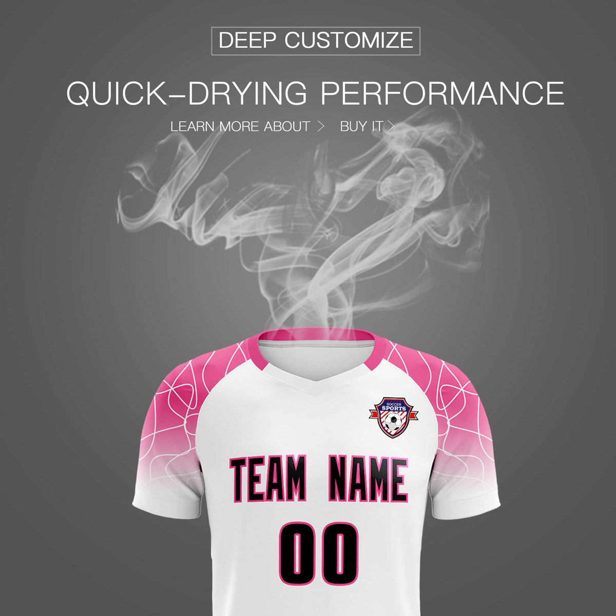 Custom White Classic Football Training Kit Jersey For Adults/Kids