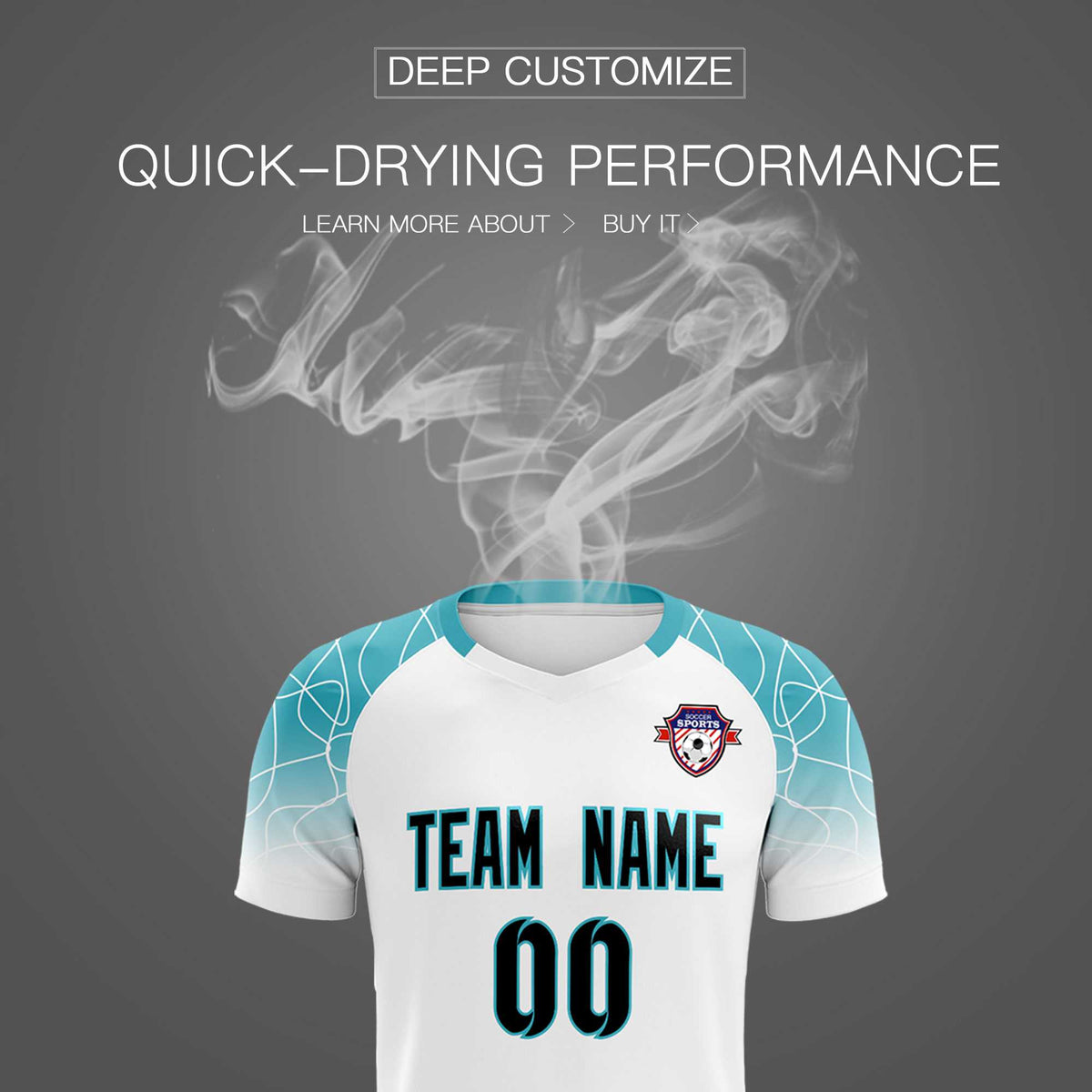 Custom White Classic Football Training Kit Jersey For Adults/Kids