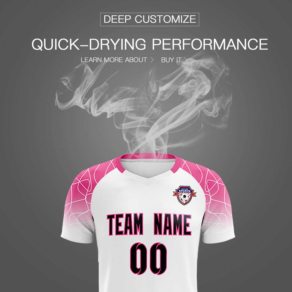 Custom White Classic Football Training Kit Jersey For Adults/Kids