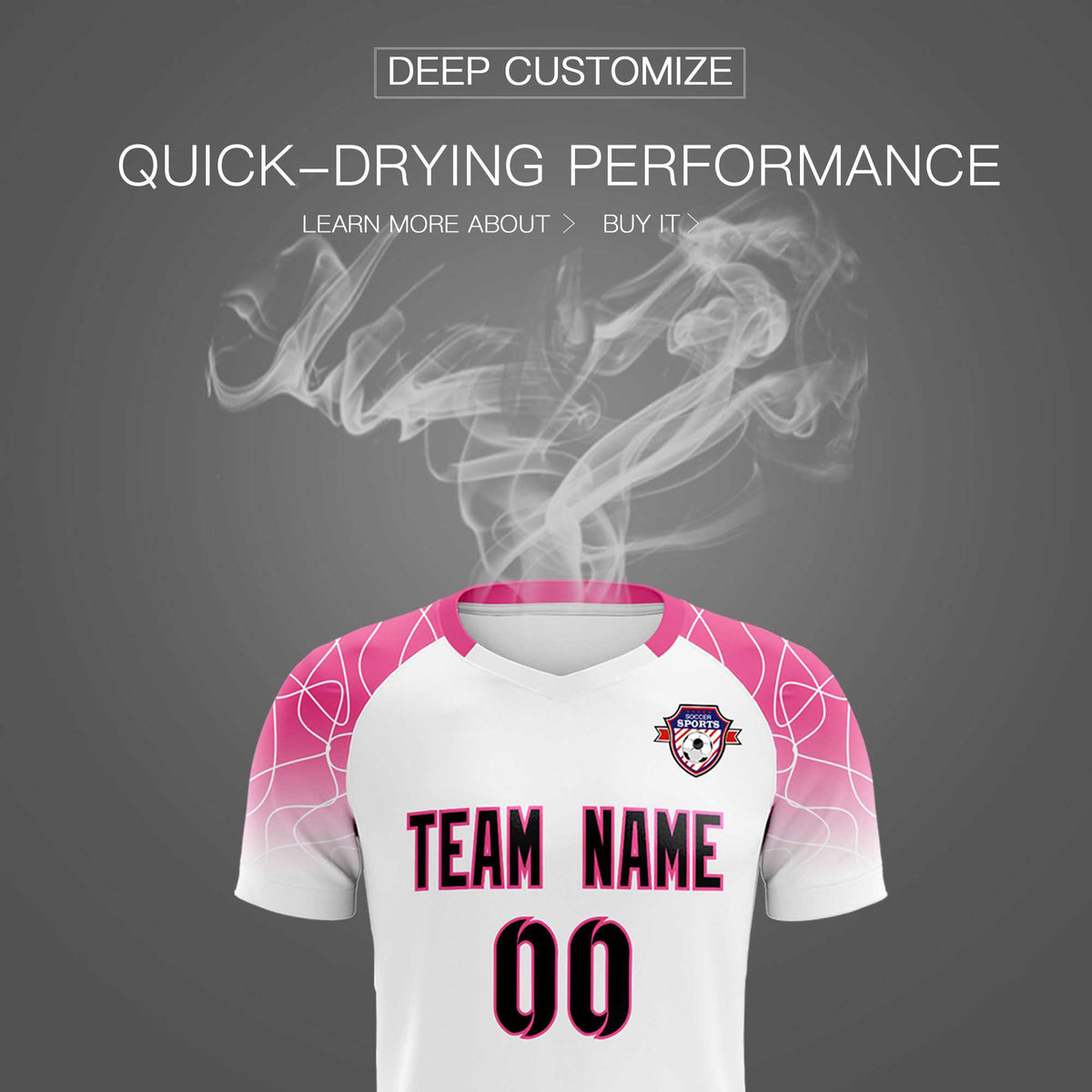 Custom White Classic Football Training Kit Jersey For Adults/Kids