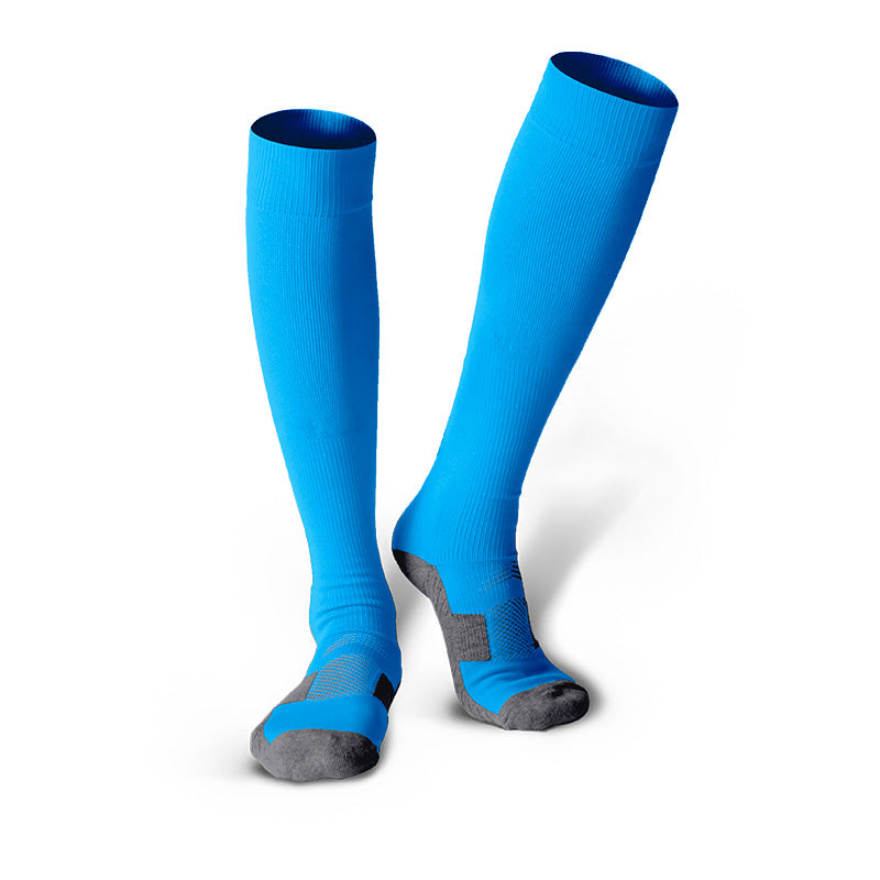 Klassische schwarze Fußballsocken für Jugendliche und Erwachsene, Unisex