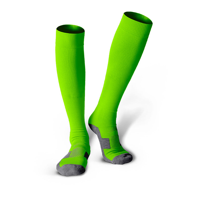 Klassische schwarze Fußballsocken für Jugendliche und Erwachsene, Unisex
