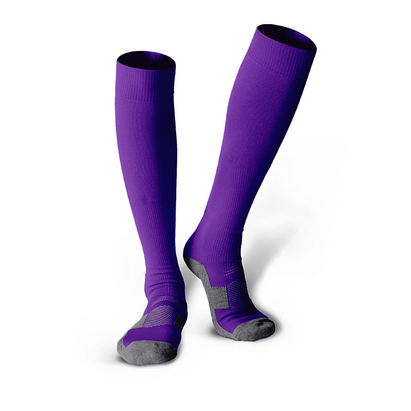 Klassische schwarze Fußballsocken für Jugendliche und Erwachsene, Unisex