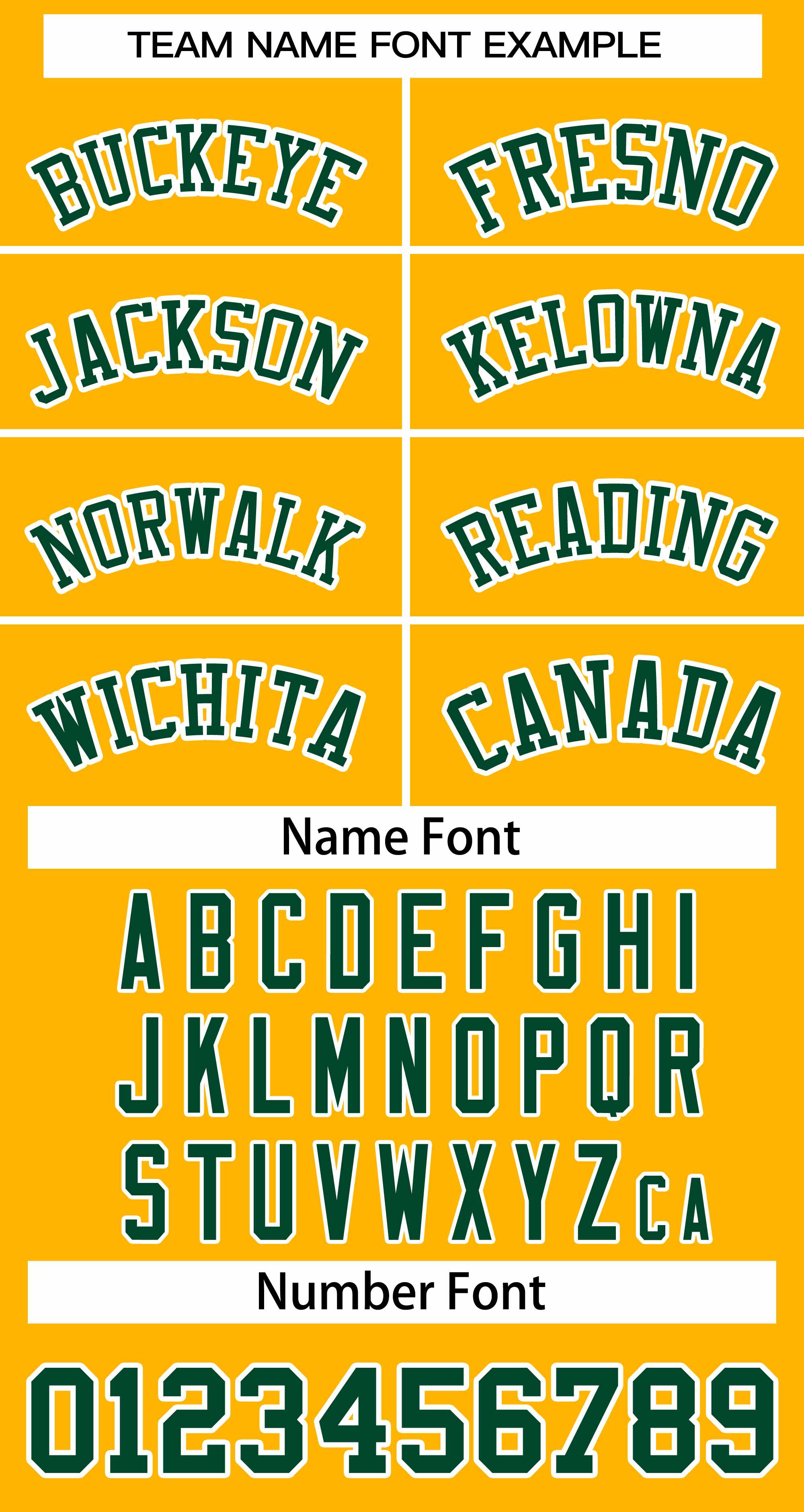 Custom Gold Green White Classic Style Baseball Jersey for Women