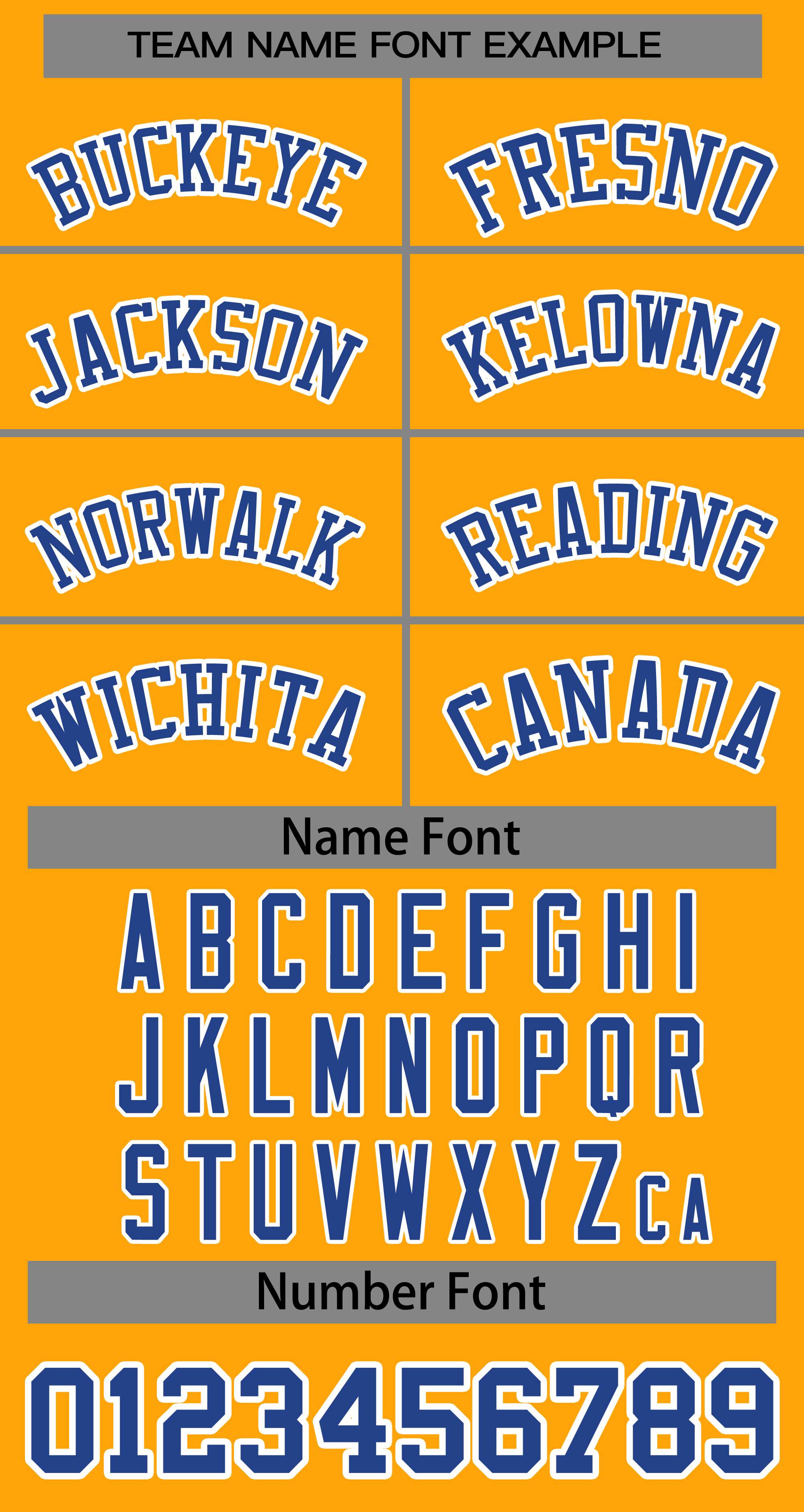 Custom Gold Royal-White Classic Style Baseball Jersey For Women