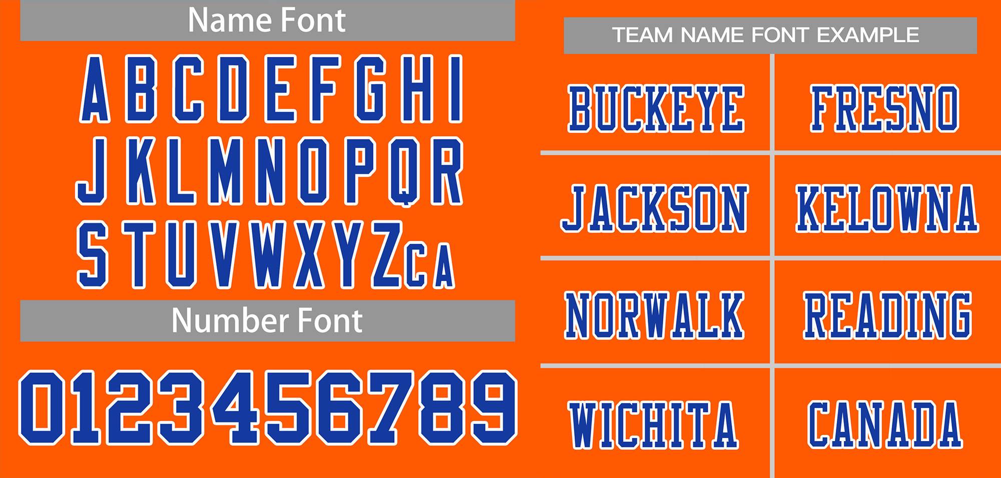 Custom Orange Royal-White Classic Style Mesh Authentic American Football Jersey| KXKSHOP