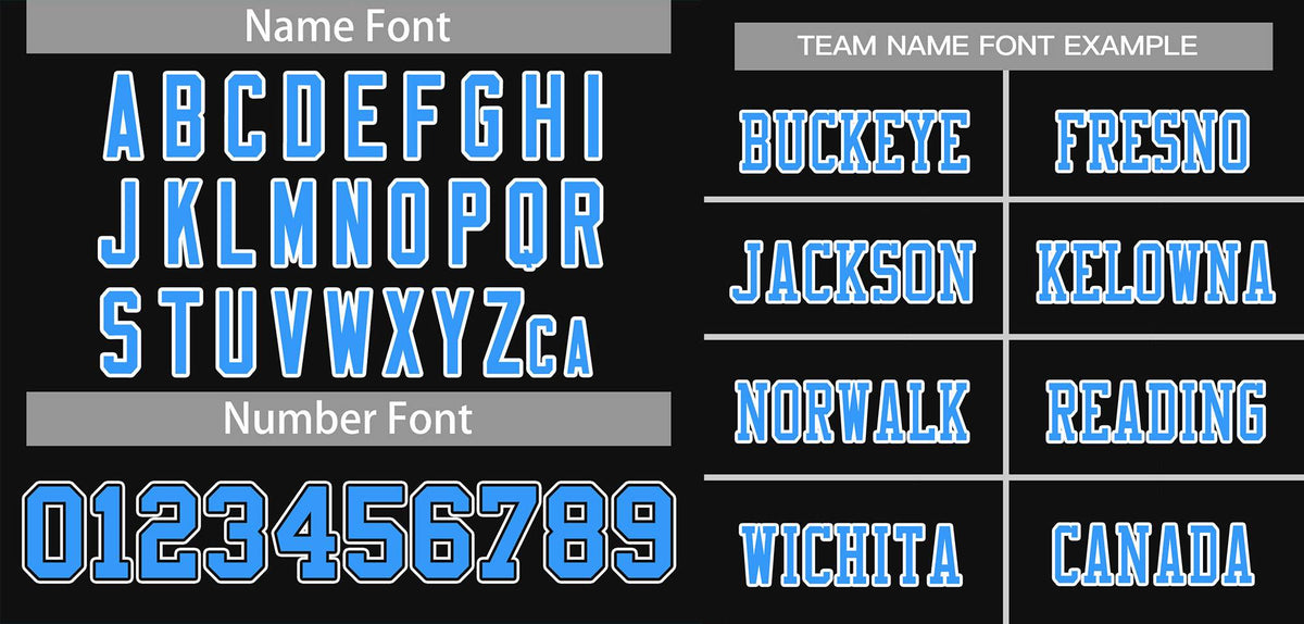 Custom Black Powder Blue-White Classic Style Mesh Authentic American Football Jersey| KXKSHOP