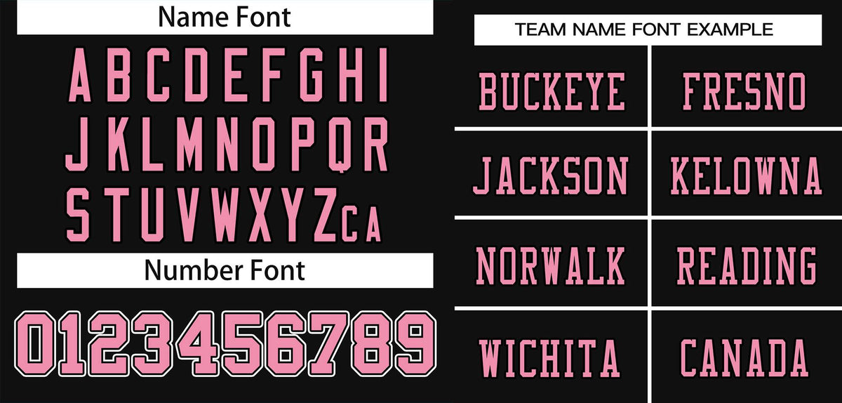 Custom  Black Pink-White Classic Style Mesh Authentic American Football Jersey| KXKSHOP