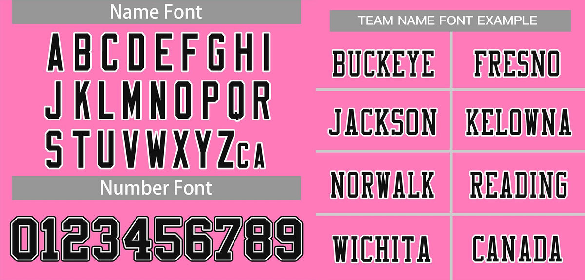 Custom Pink Black Classic Style Mesh Authentic American Football Jersey| KXKSHOP