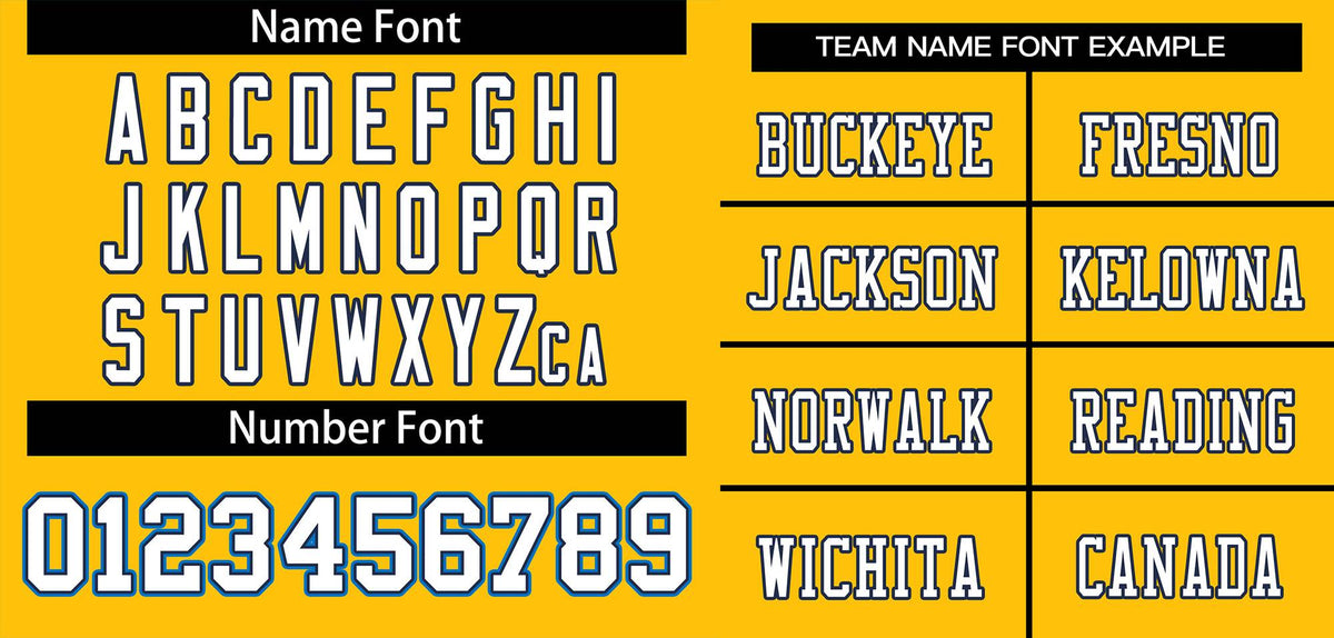 Custom Gold White-Panther Blue Classic Style Mesh Authentic American Football Jersey| KXKSHOP