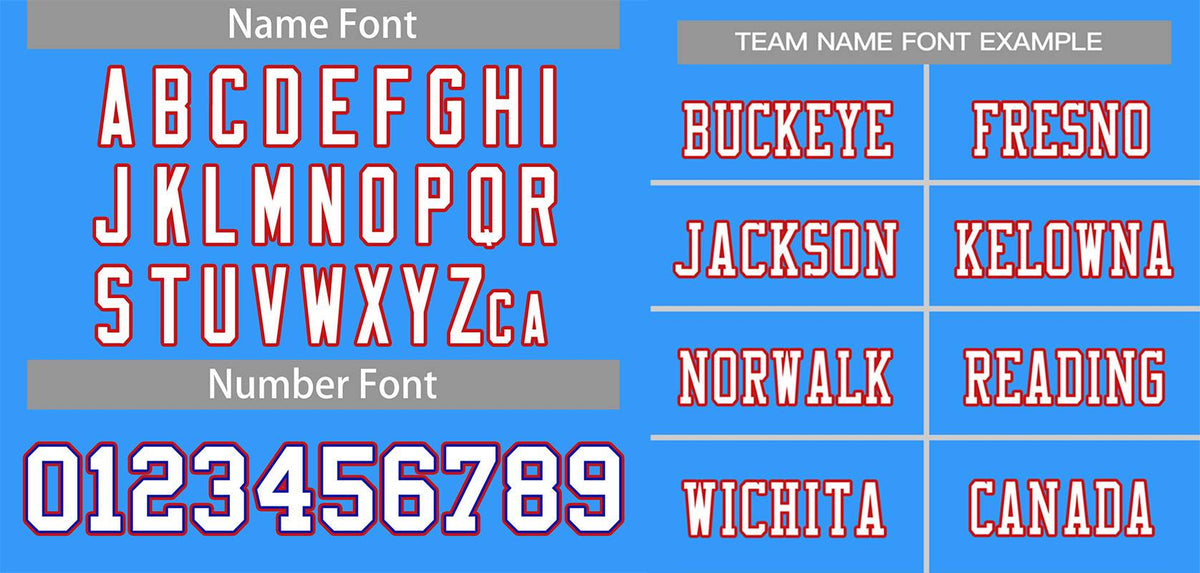 Custom Powder Blue White-Red Classic Style Mesh Authentic American Football Jersey| KXKSHOP