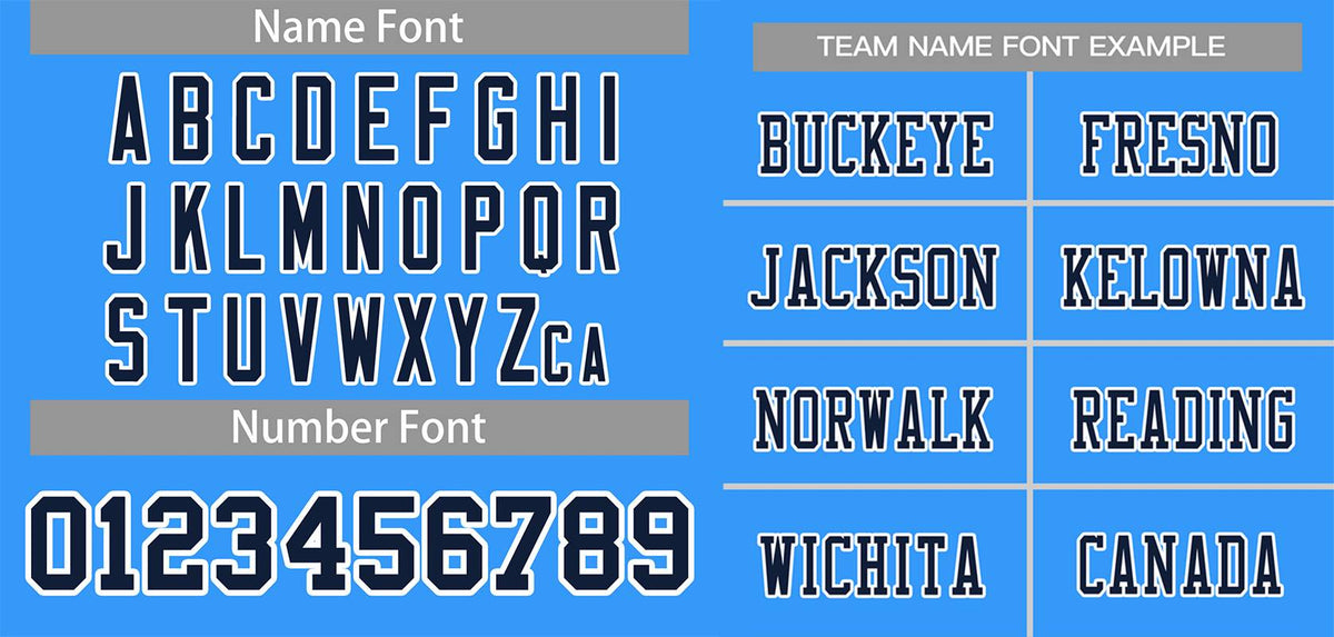 Custom Powder Blue Navy-White Classic Style Mesh Authentic American Football Jersey| KXKSHOP