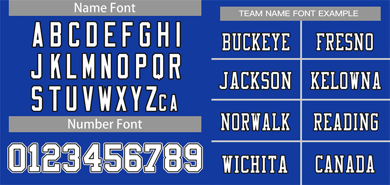 Custom Royal White-Black Classic Style Mesh Authentic American Football Jersey| KXKSHOP